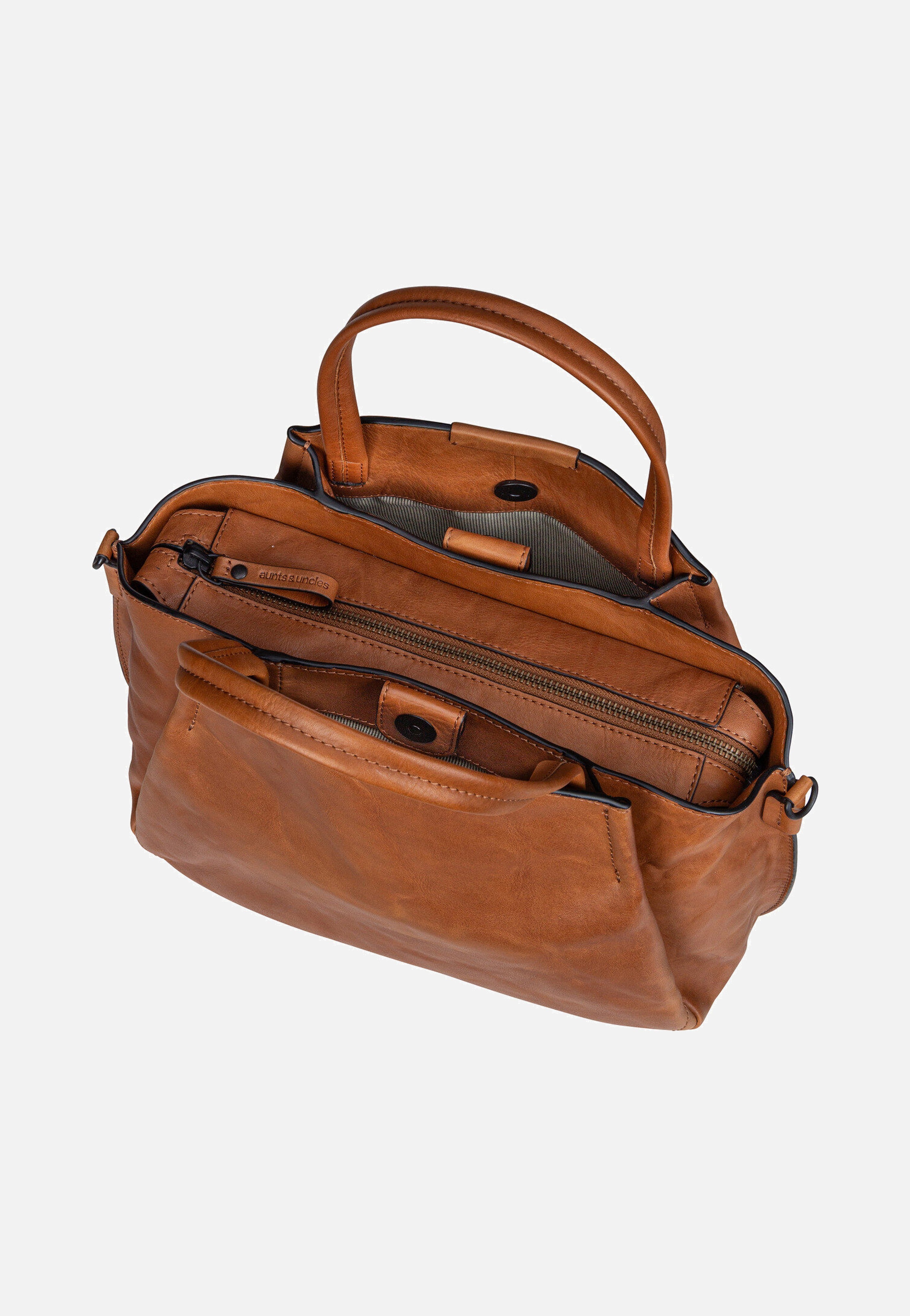 aunts & uncles Mrs. Chiffon Pie Caramel Handle Bag