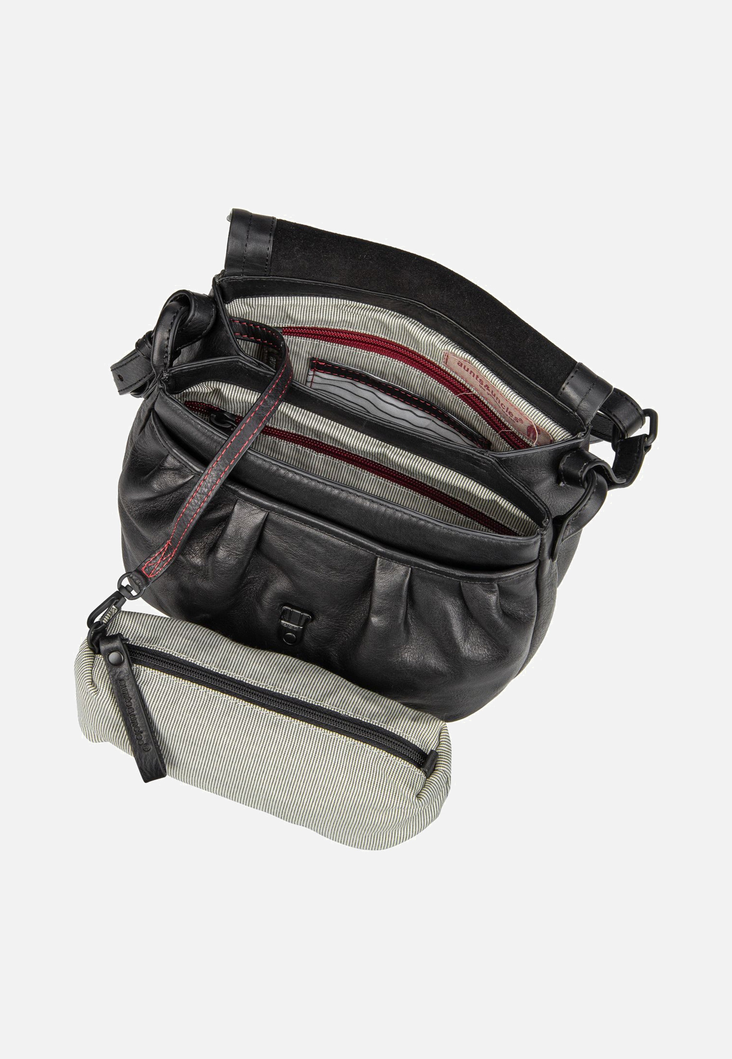 aunts & uncles Mrs. Coconut Cake Black Smoke Saddle Bag