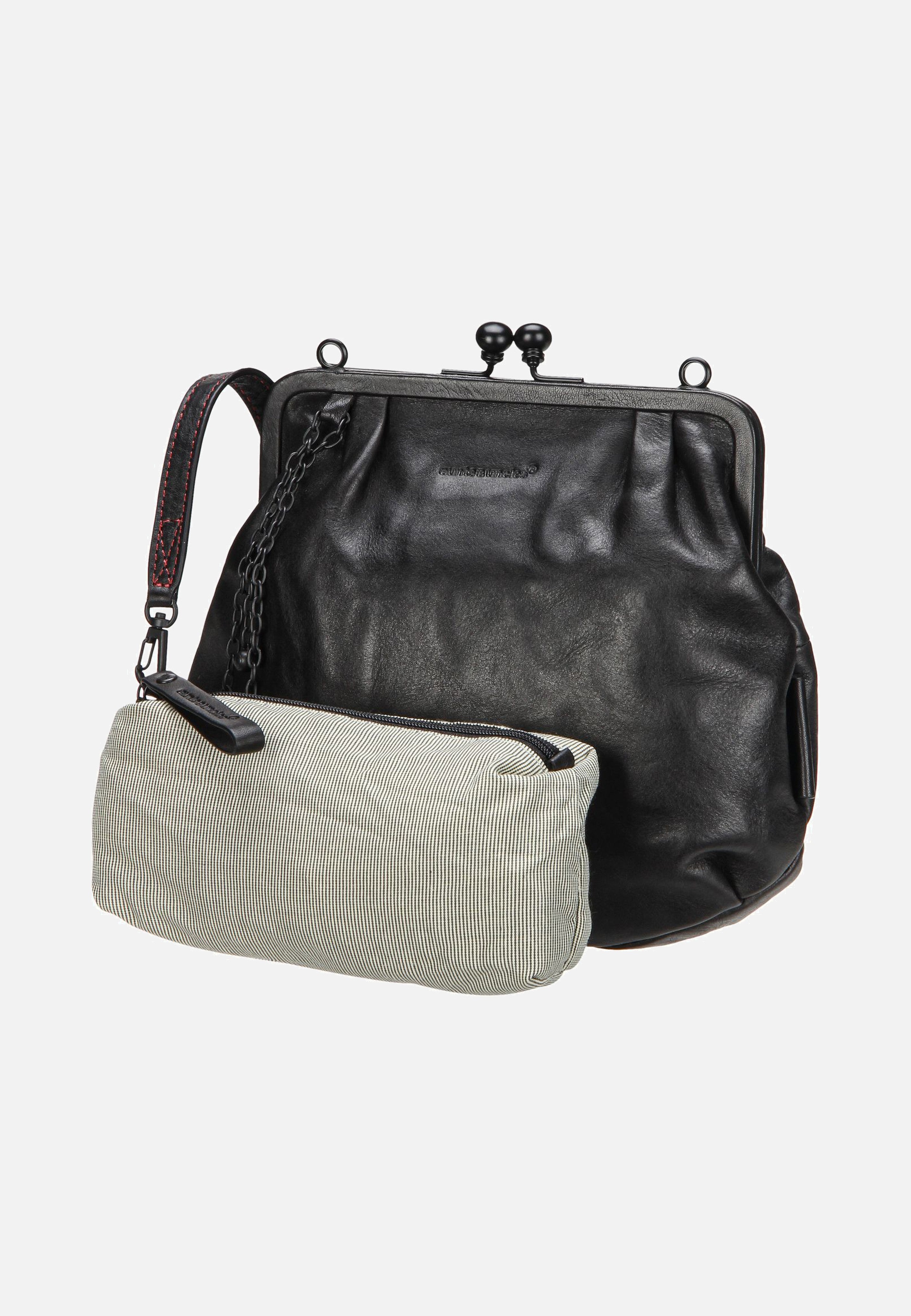 aunts & uncles Mrs. Fortune Cookie Black Smoke Beuteltasche
