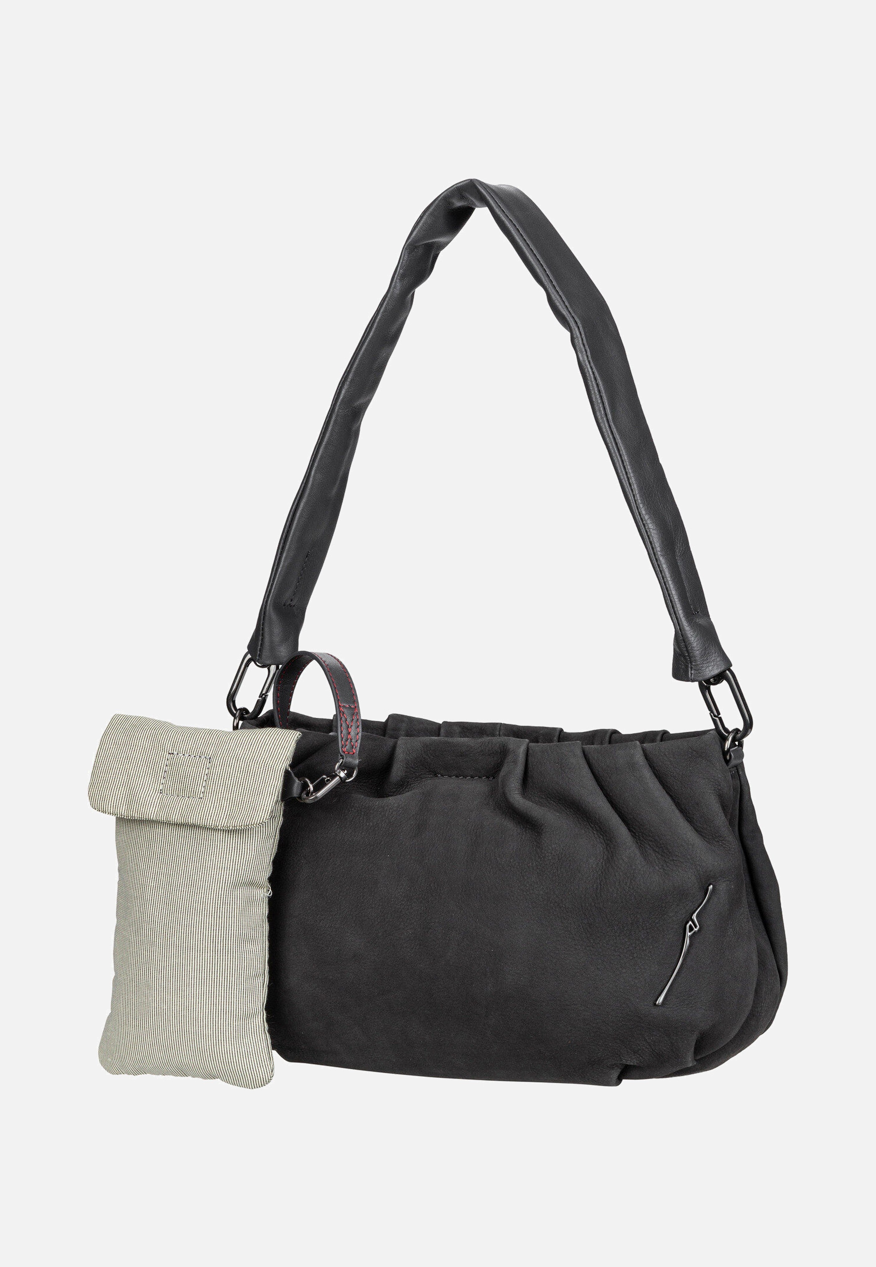 aunts & uncles Pearl Blue Graphite Hobo Bag