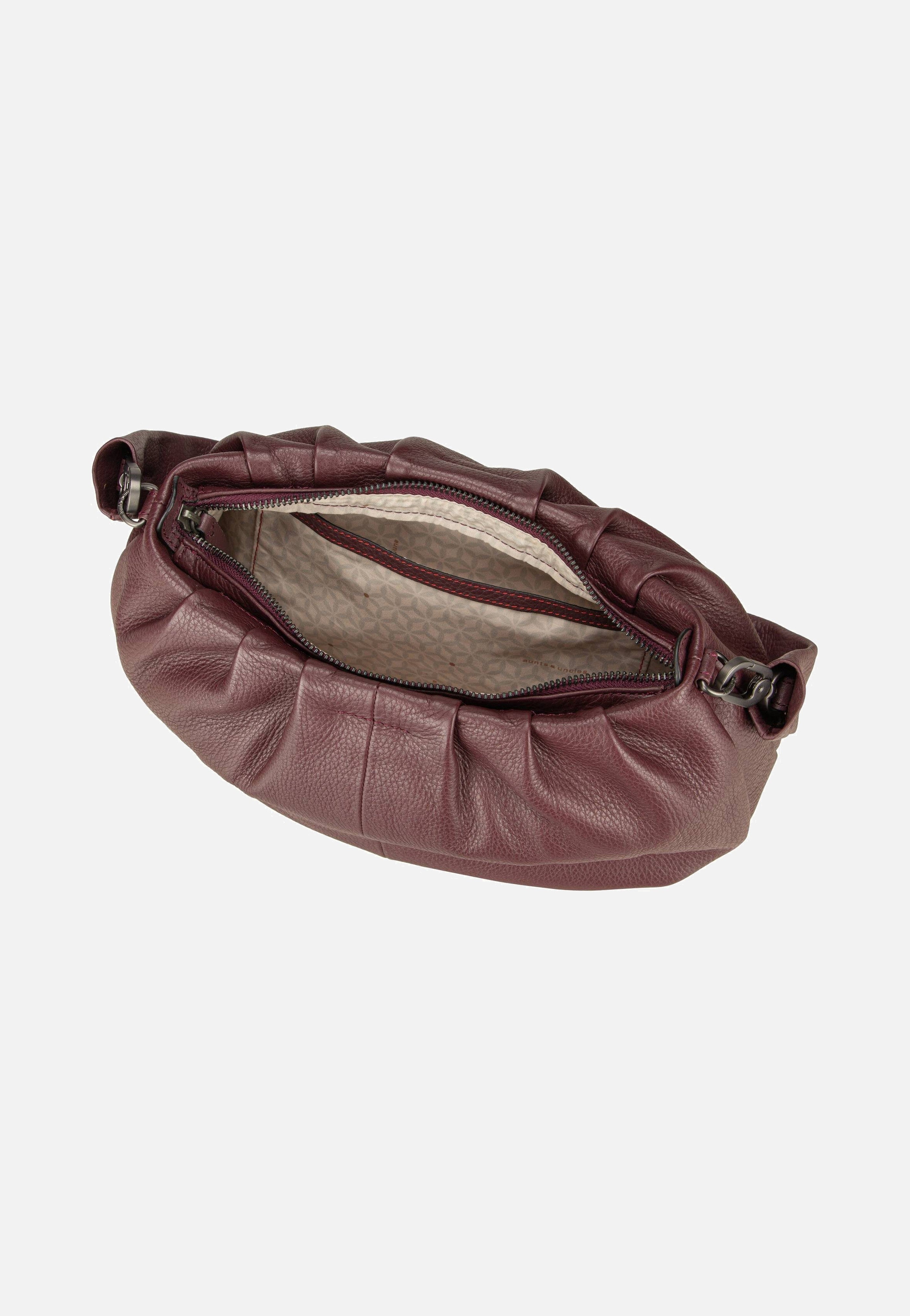 aunts & uncles Pearl Merlot Schultertasche