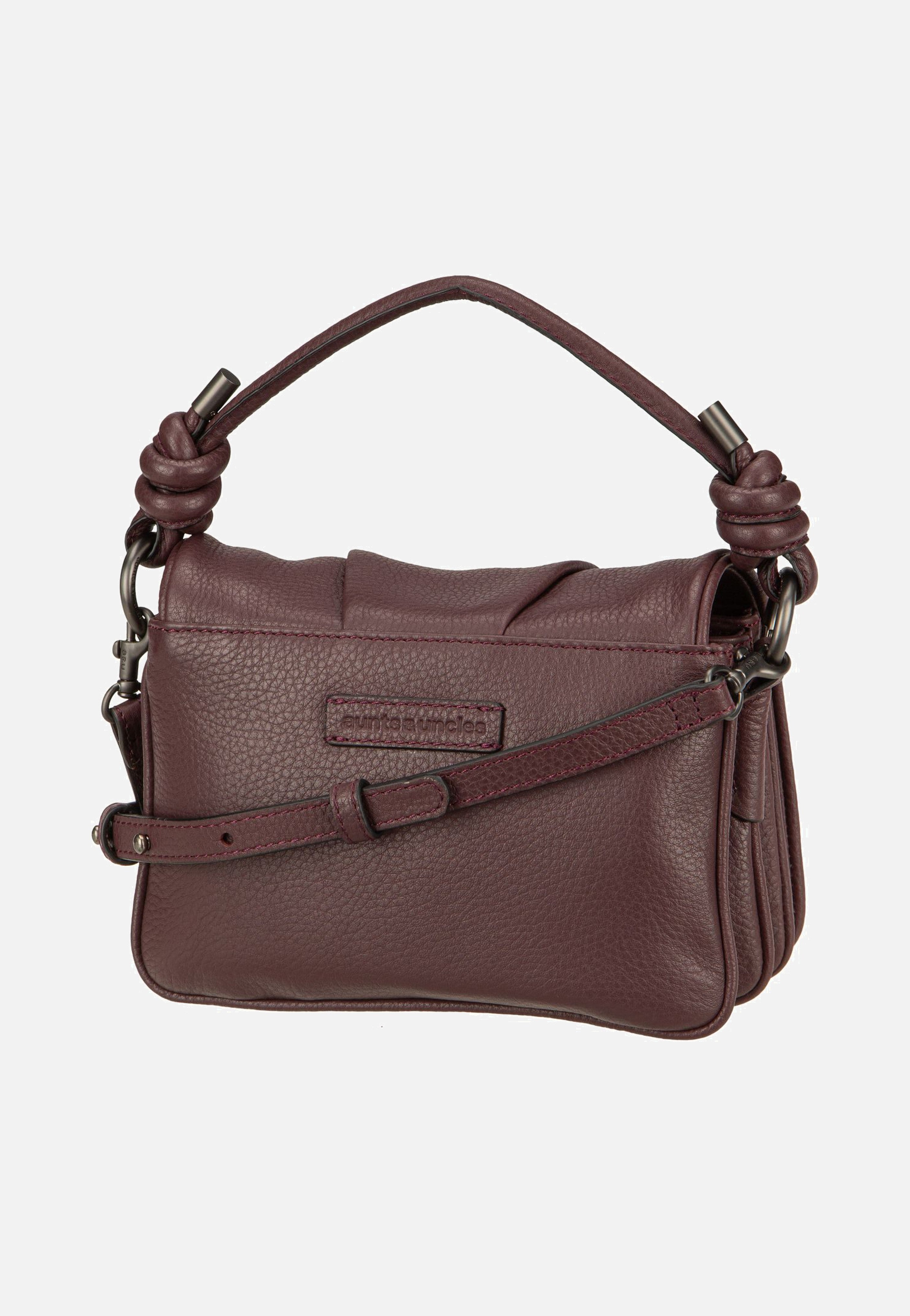 aunts & uncles Twinkle Merlot Handle Bag