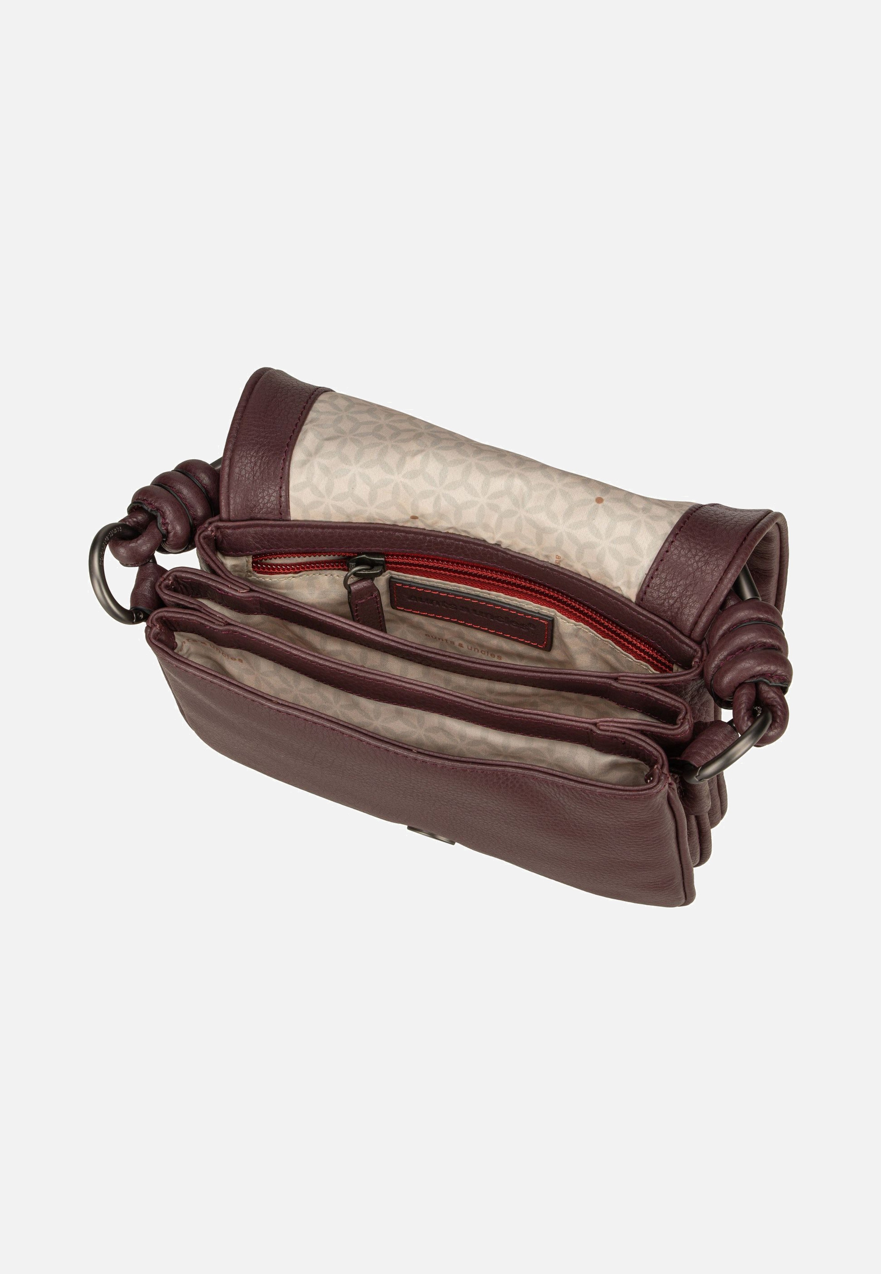 aunts & uncles Twinkle Merlot Handle Bag