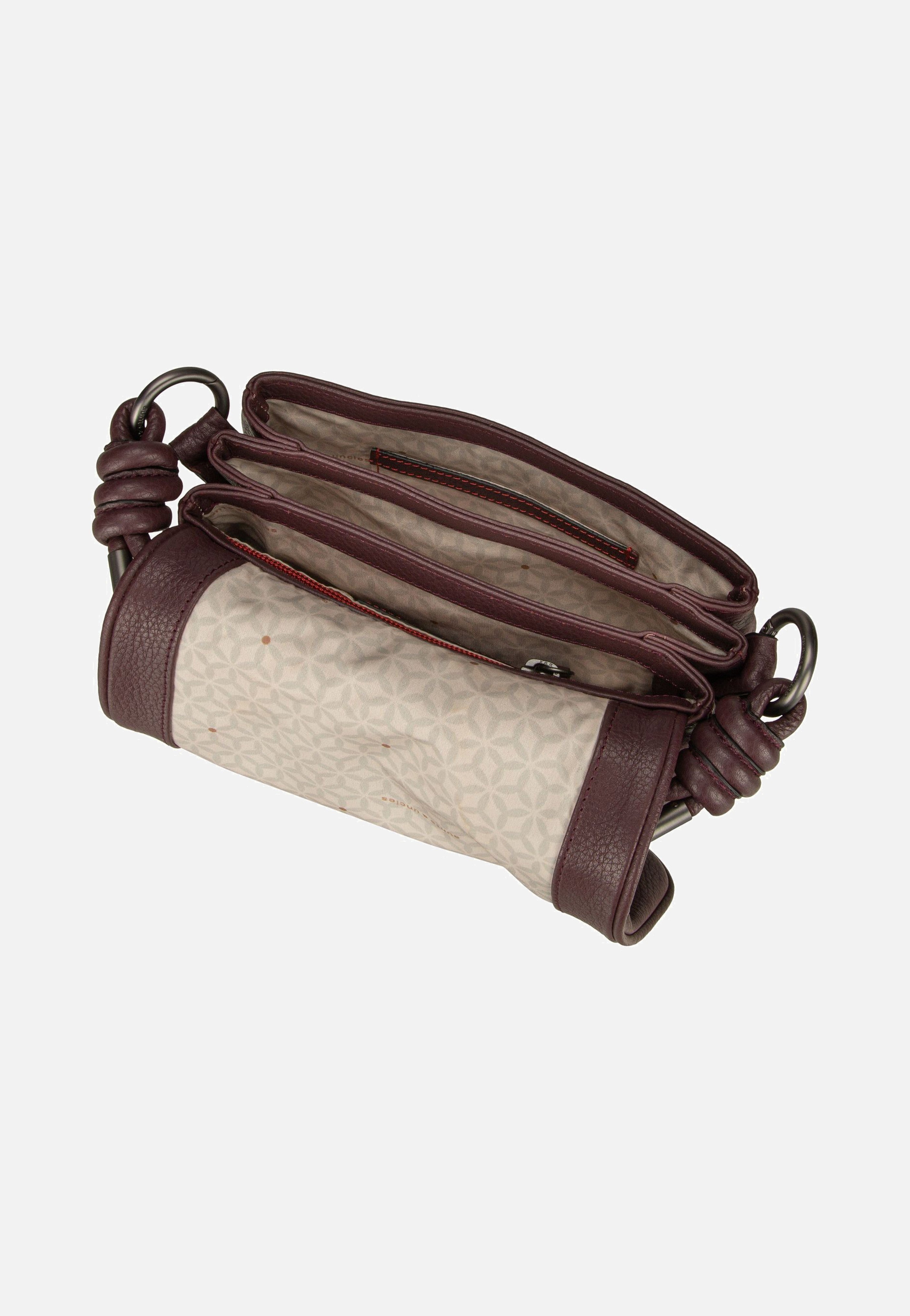 aunts & uncles Twinkle Merlot Handle Bag