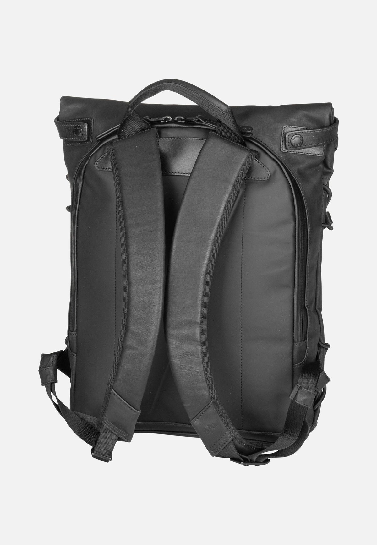 aunts & uncles Yokohama Black Rolltop Rucksack