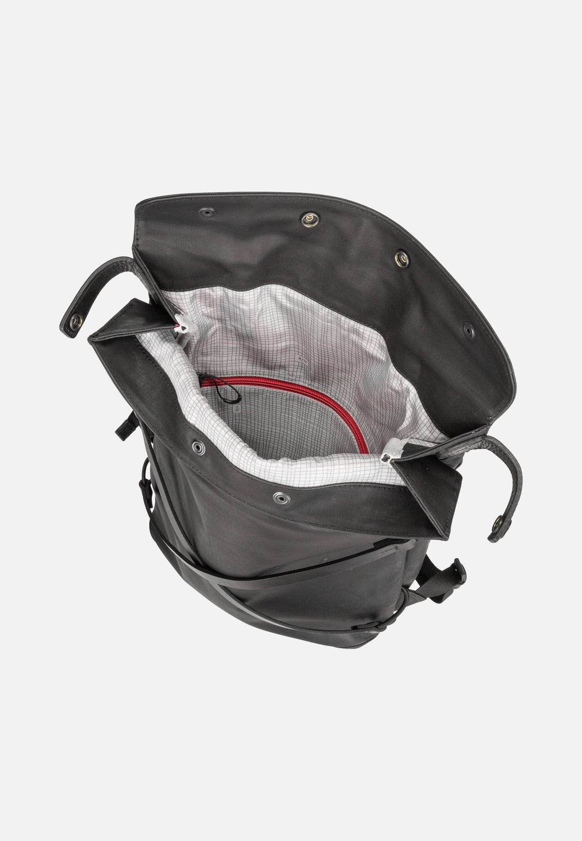 aunts & uncles Yokohama Black Rolltop Rucksack