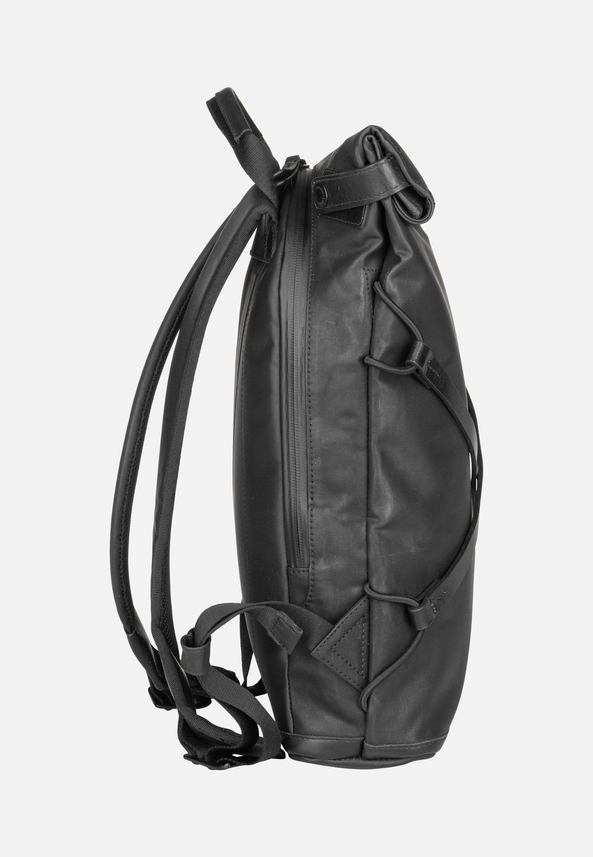 aunts & uncles Yokohama Black Rolltop Rucksack