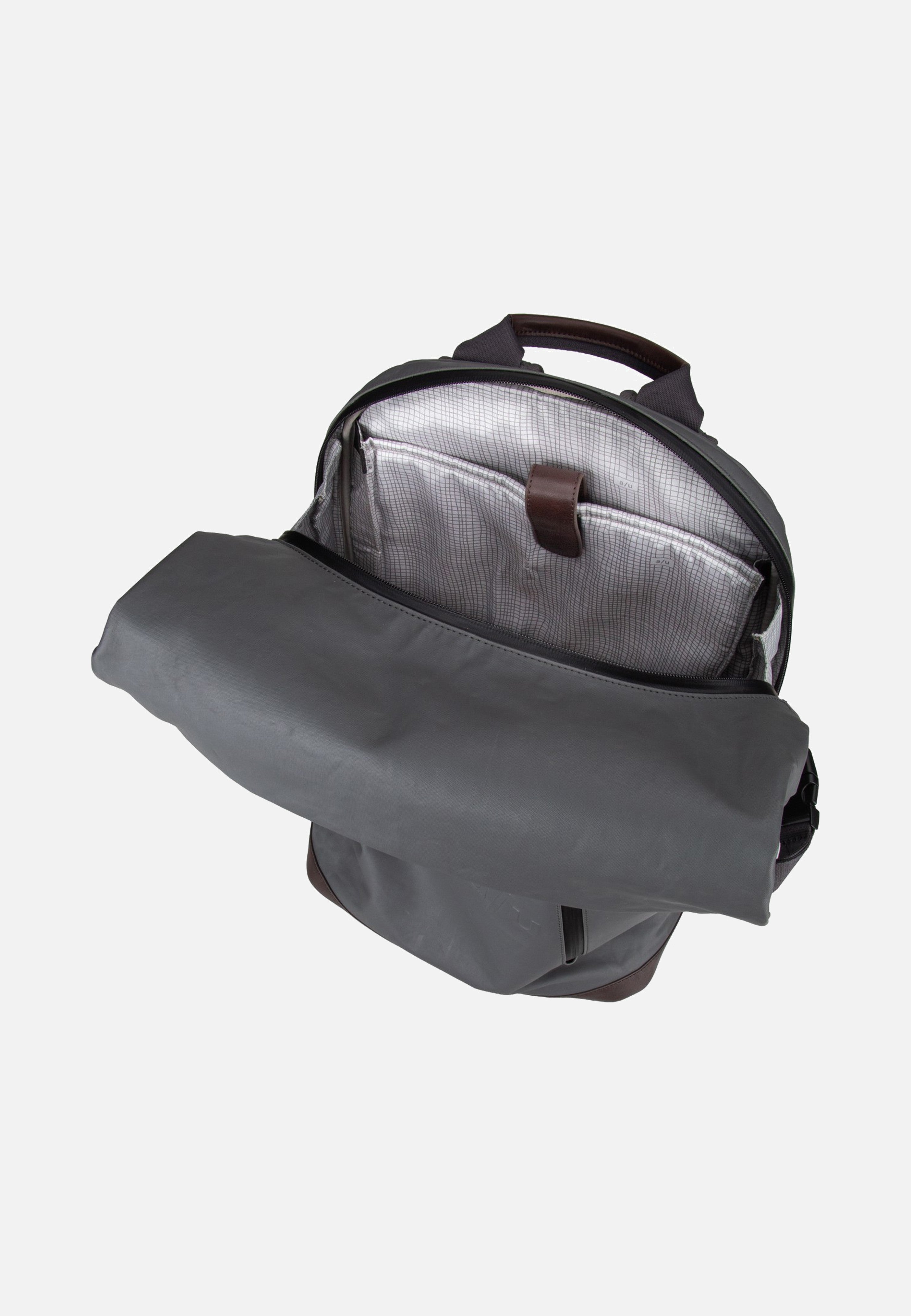 aunts & uncles Matsuyama Pewter Rolltop Rucksack