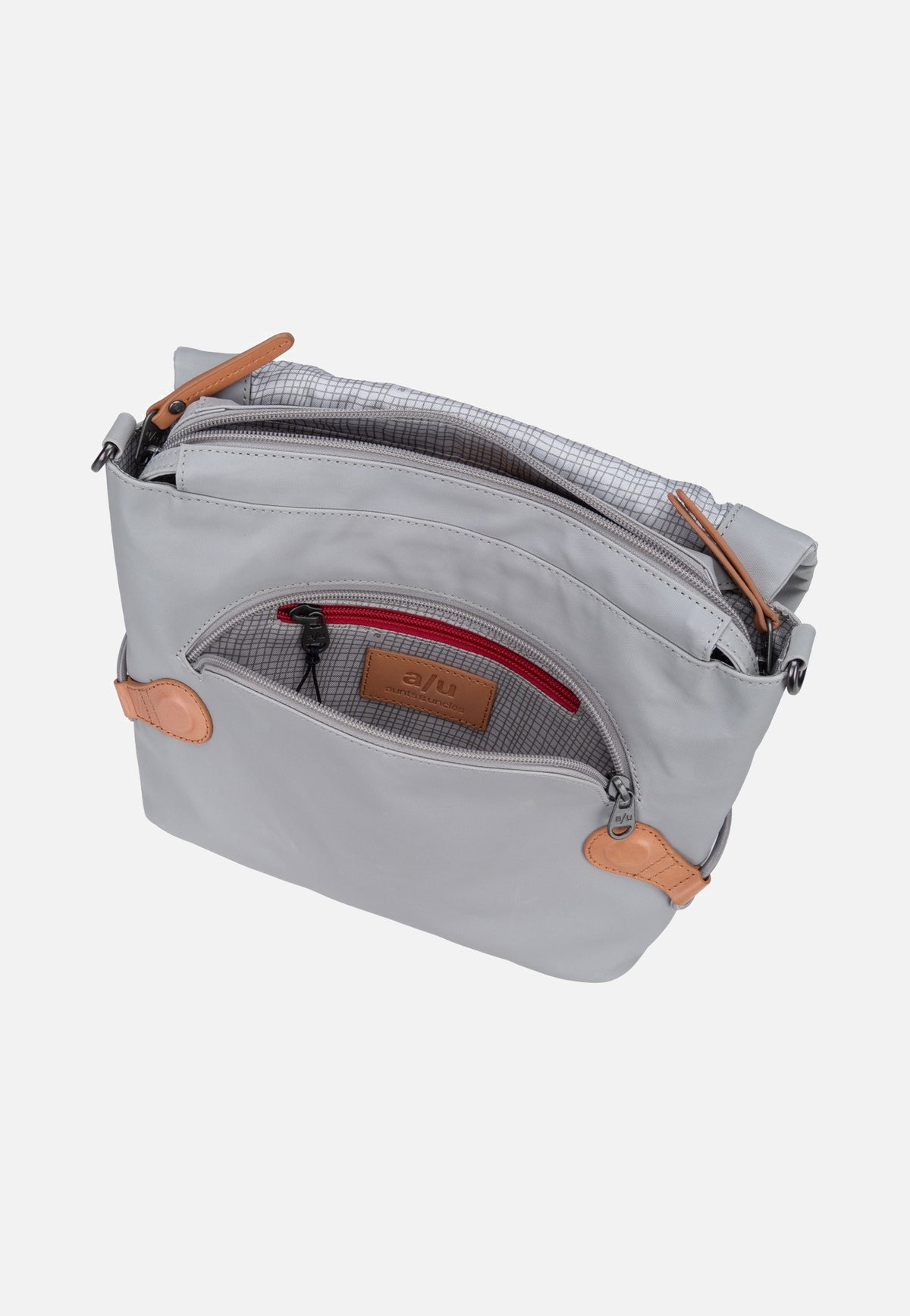 aunts & uncles Sendai Circular Grey  Messenger Bag