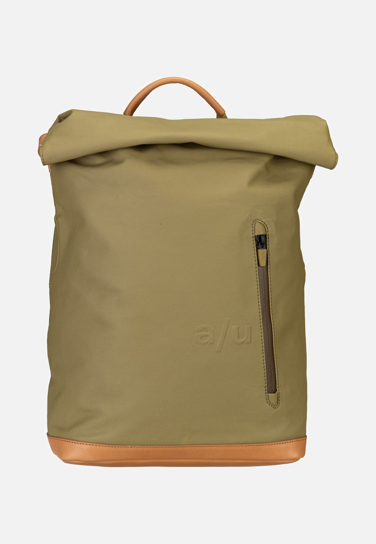aunts & uncles Wakayama Olive Stone Rolltop Rucksack