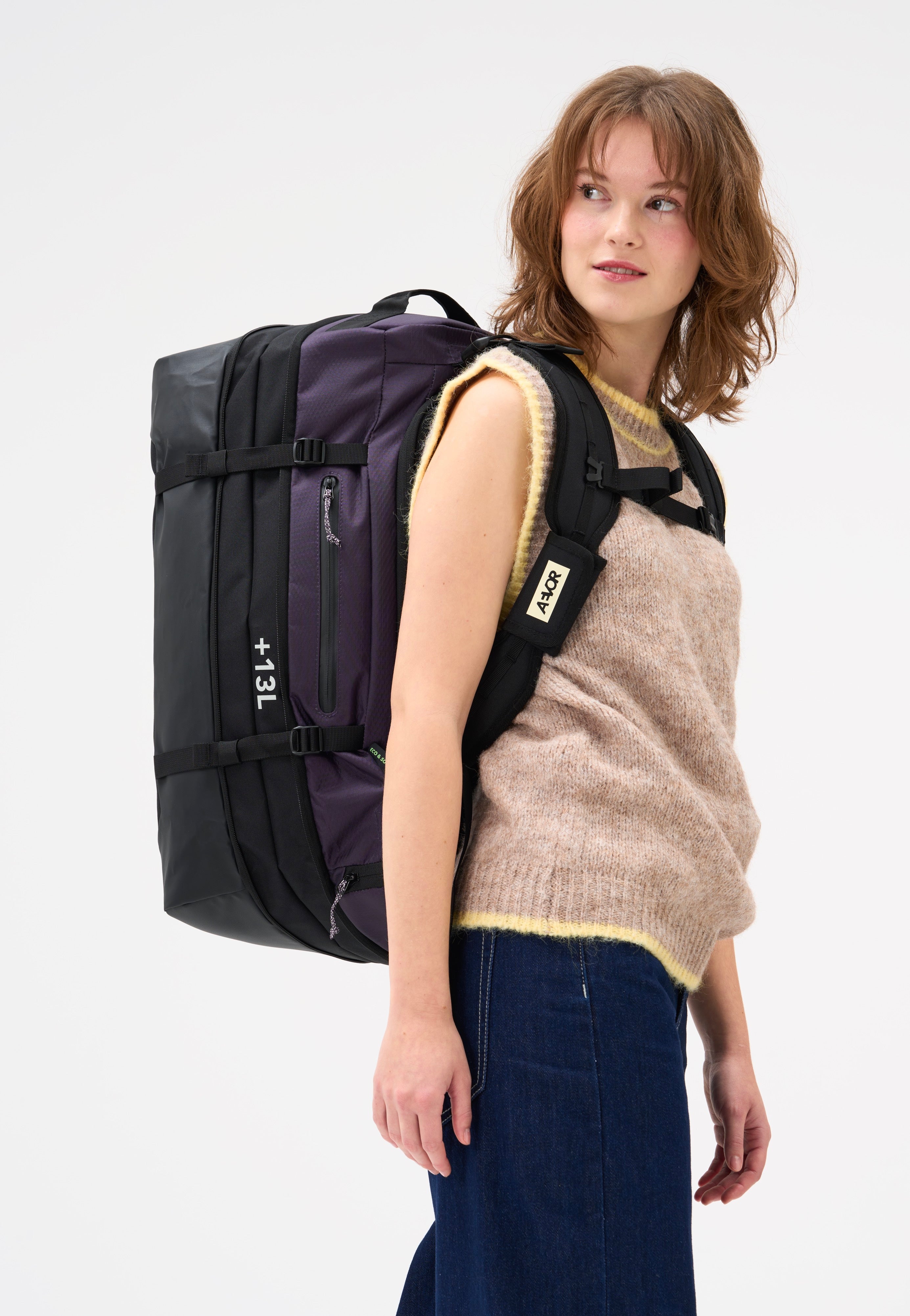 AEVOR Duffel Pack Proof Phantom Purple Dufflebag