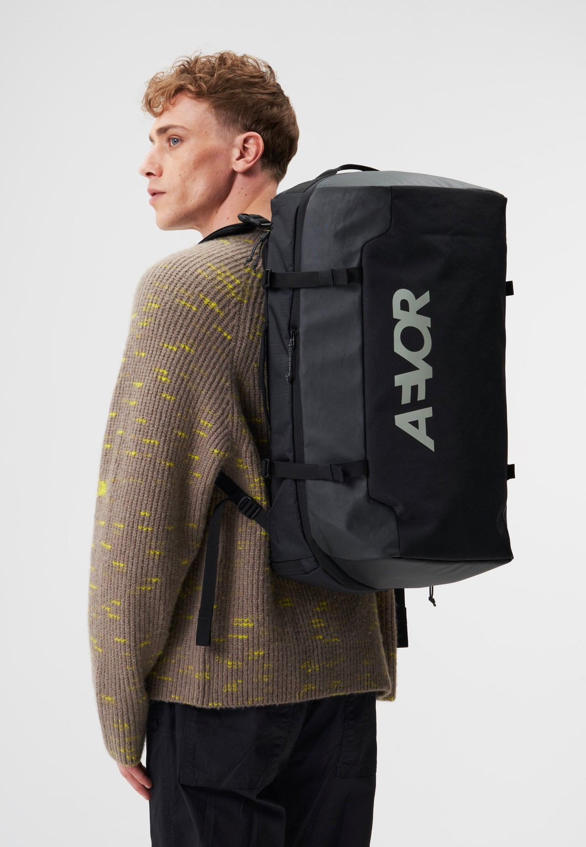 AEVOR Duffel Pack Proof Black Dufflebag
