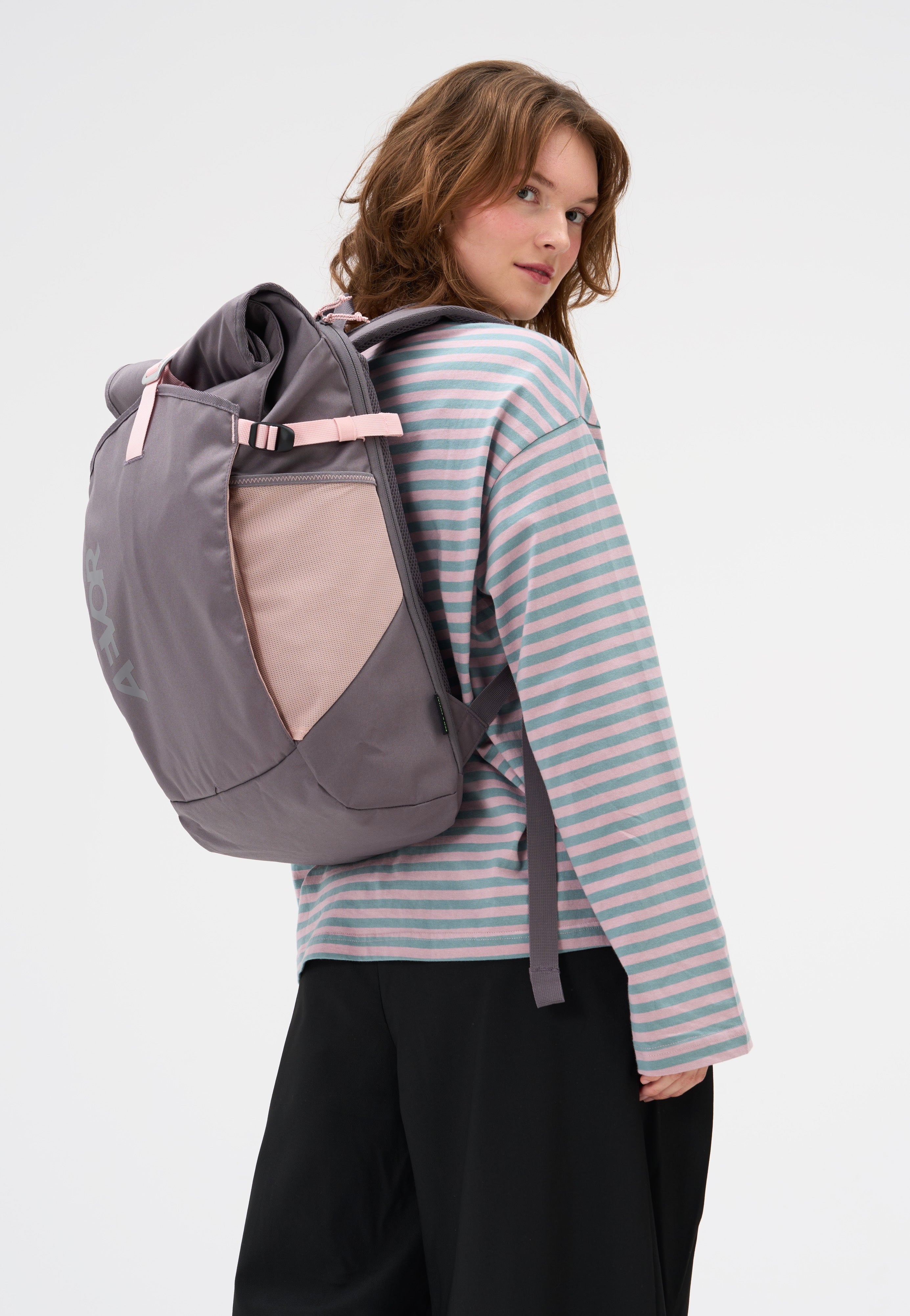 AEVOR Roll Pack Tropical Lily Rolltop Rucksack