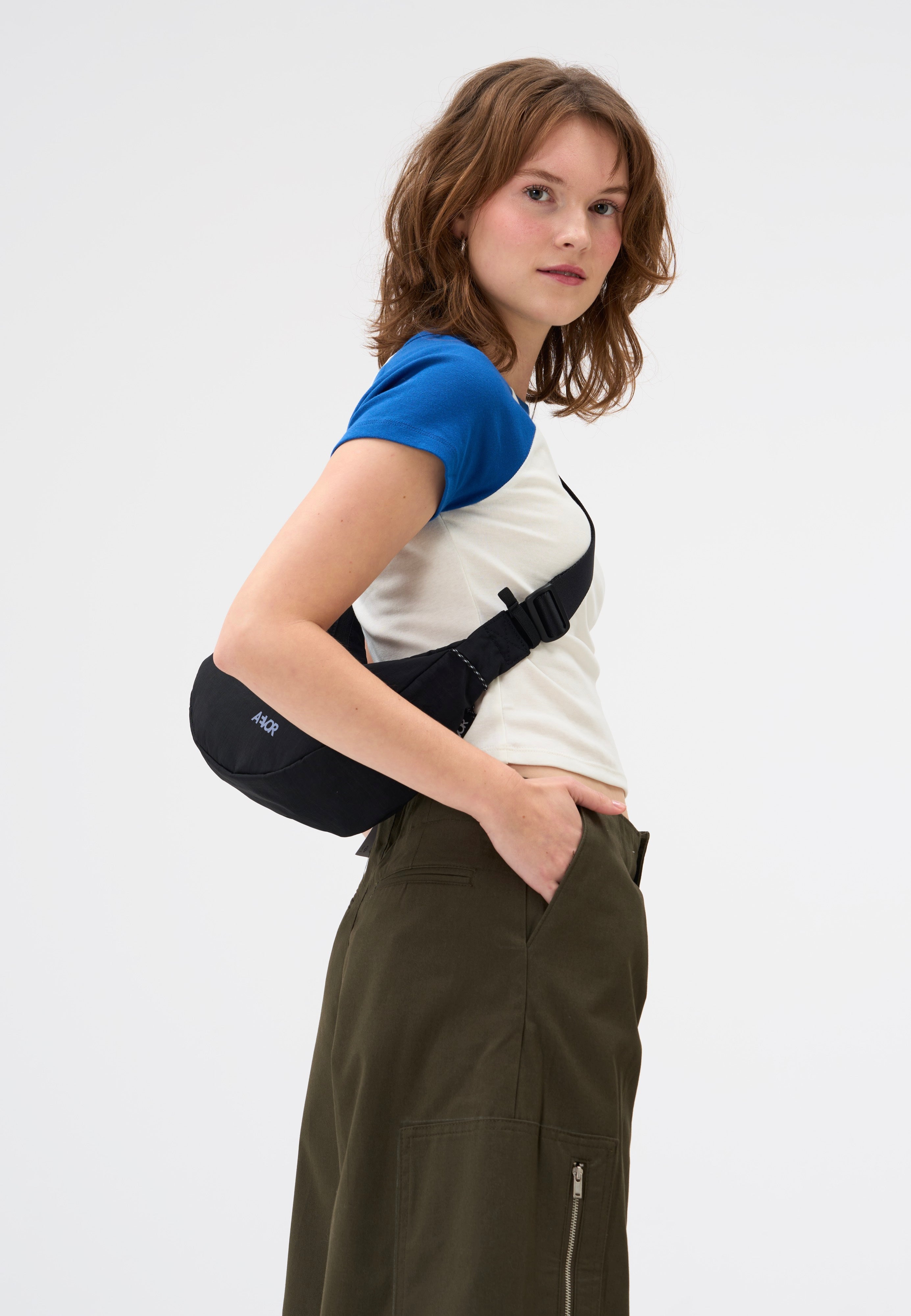 AEVOR Sling Small Black Sling Bag