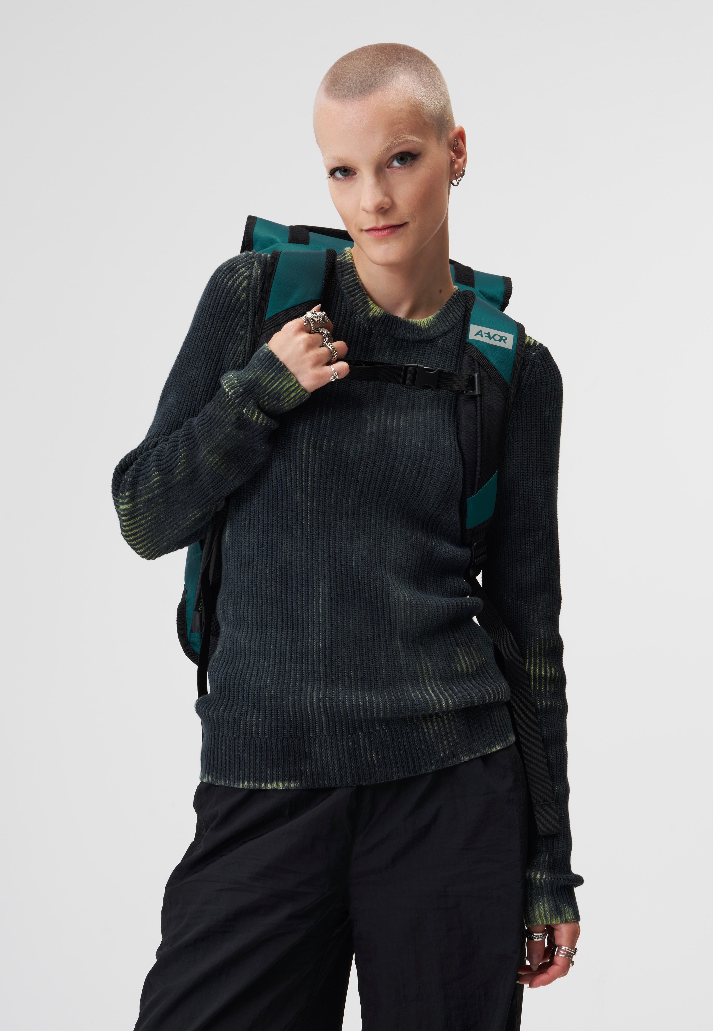 AEVOR Trip Pack Proof Evergreen Rolltop Rucksack