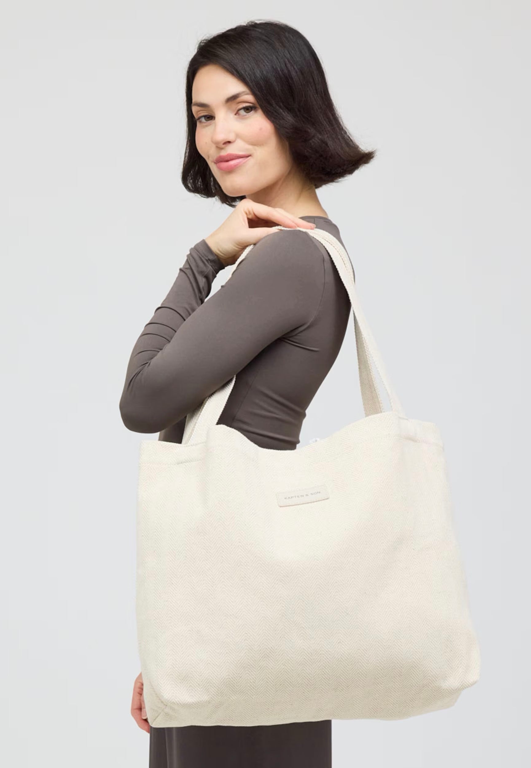 Kapten & Son Basic Shopper Ibiza Collection Sandstone Shopper