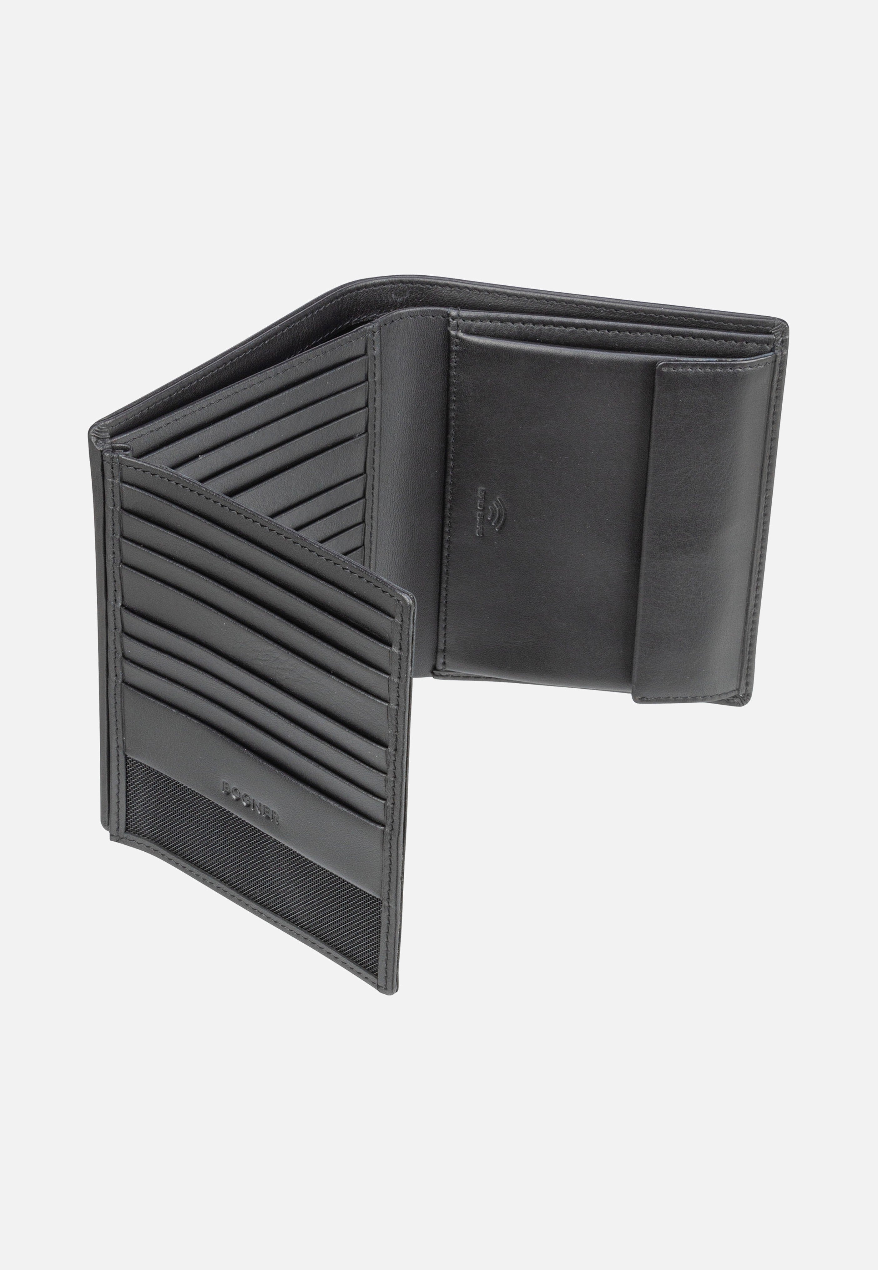 Bogner Aspen Riko BillFold LV16 Black Portemonnaie