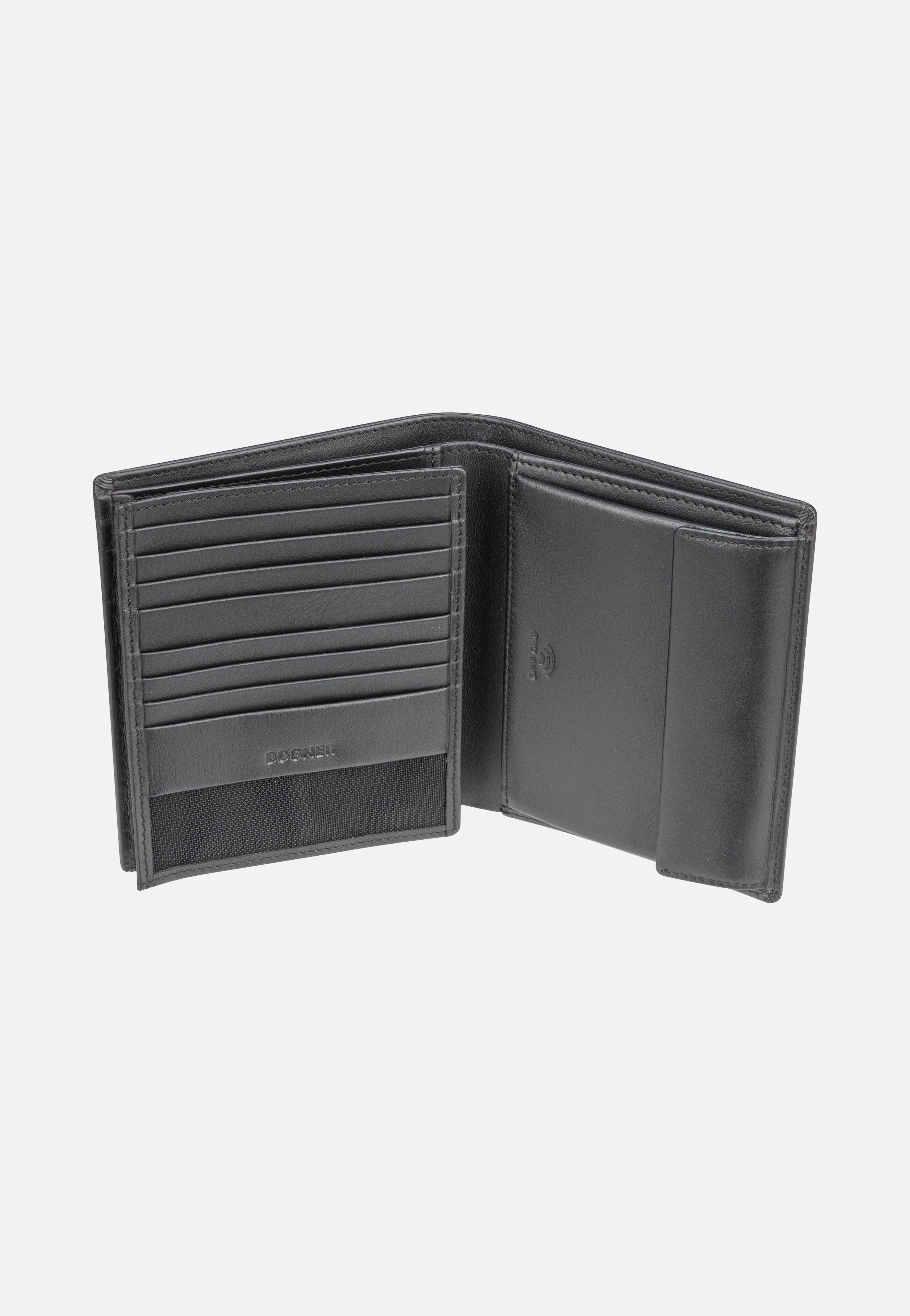 Bogner Aspen Riko BillFold LV16 Black Portemonnaie
