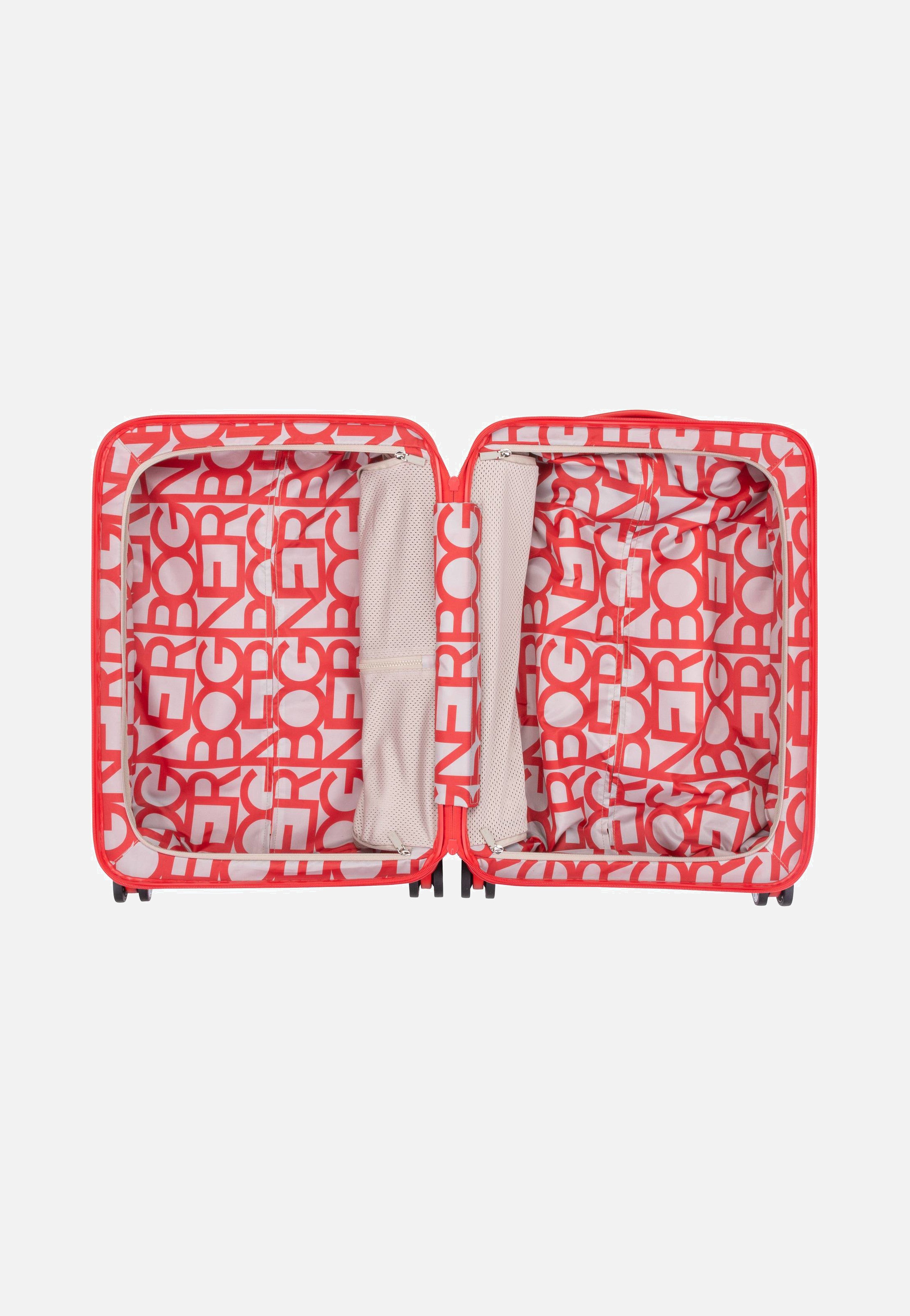 Bogner Piz C55 Trolleycase SVZ 4w Red Koffer