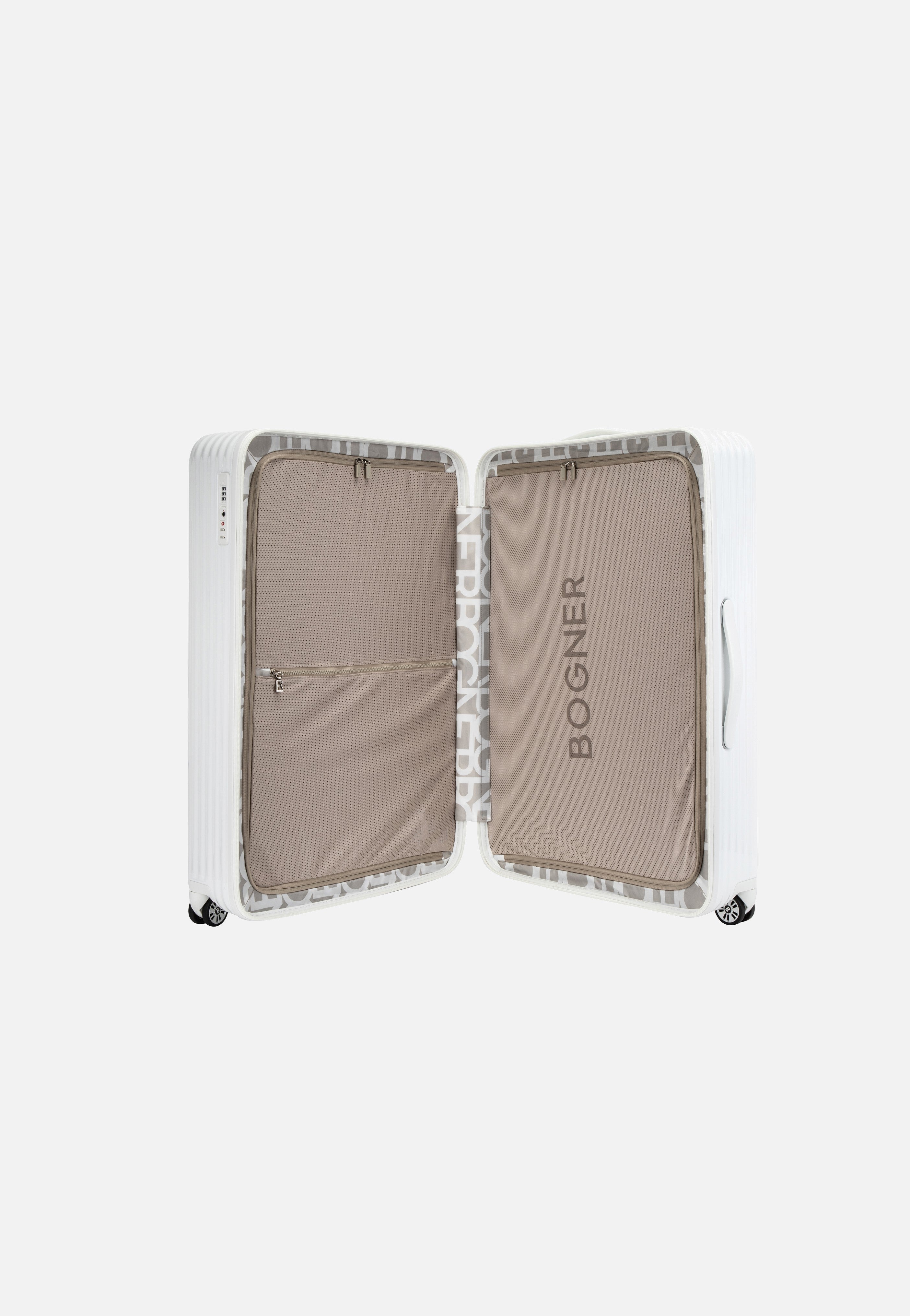 Bogner Piz C75 Trolleycase LVZ 4w White Koffer