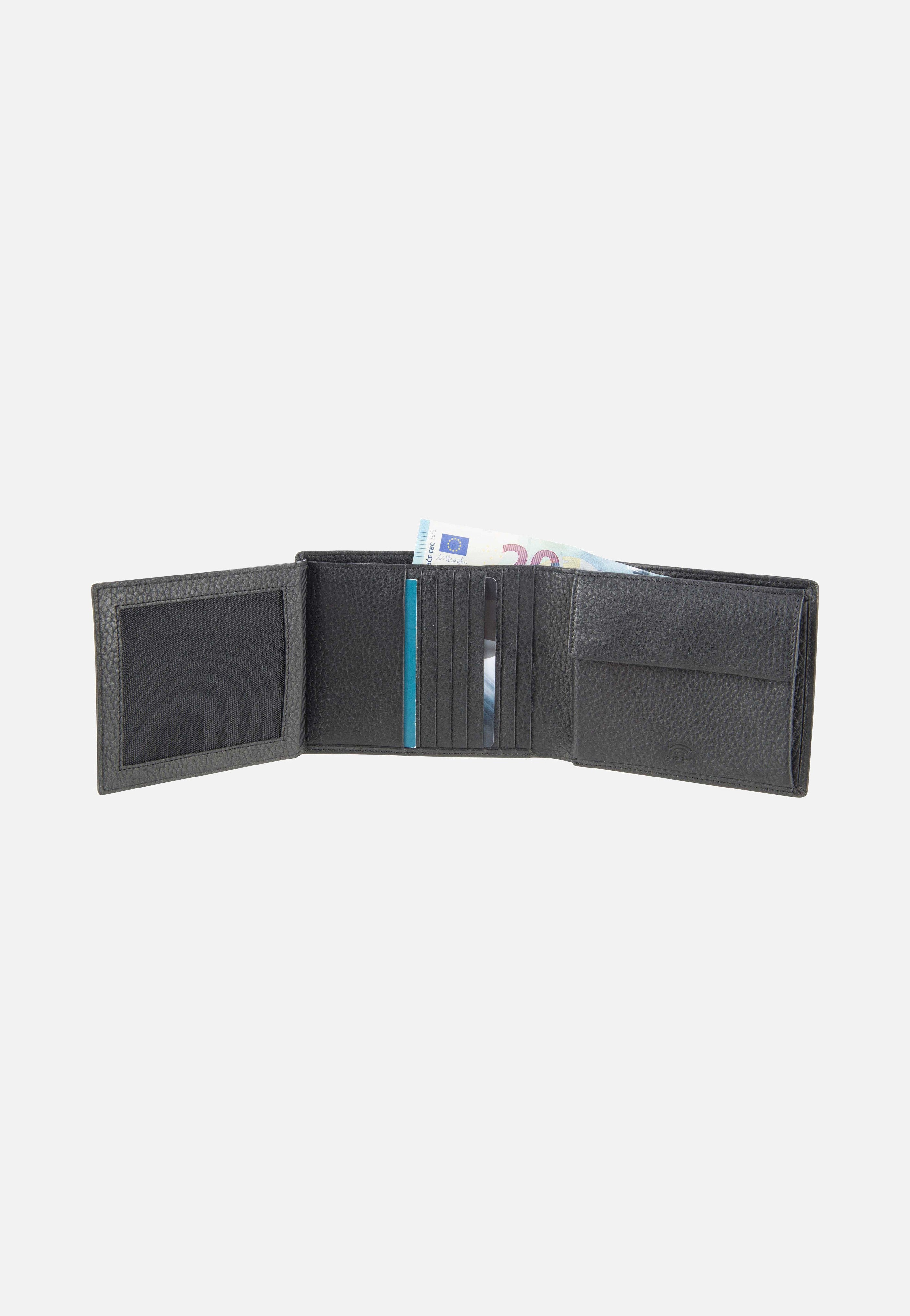 Bogner Vail Lennox BillFold LH13 Black Portemonnaie