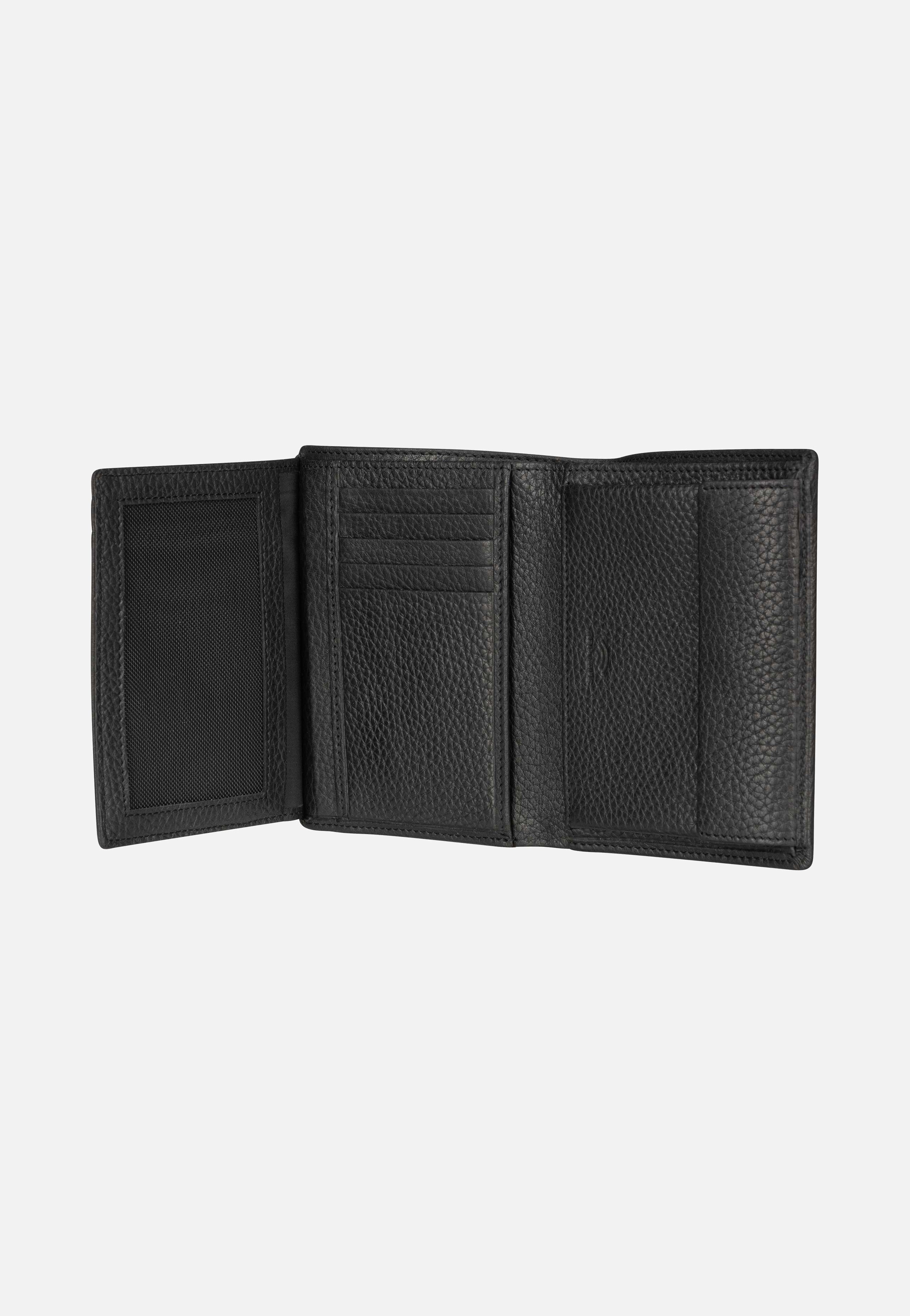 Bogner Vail Luis Billfold LV10 Black Portemonnaie