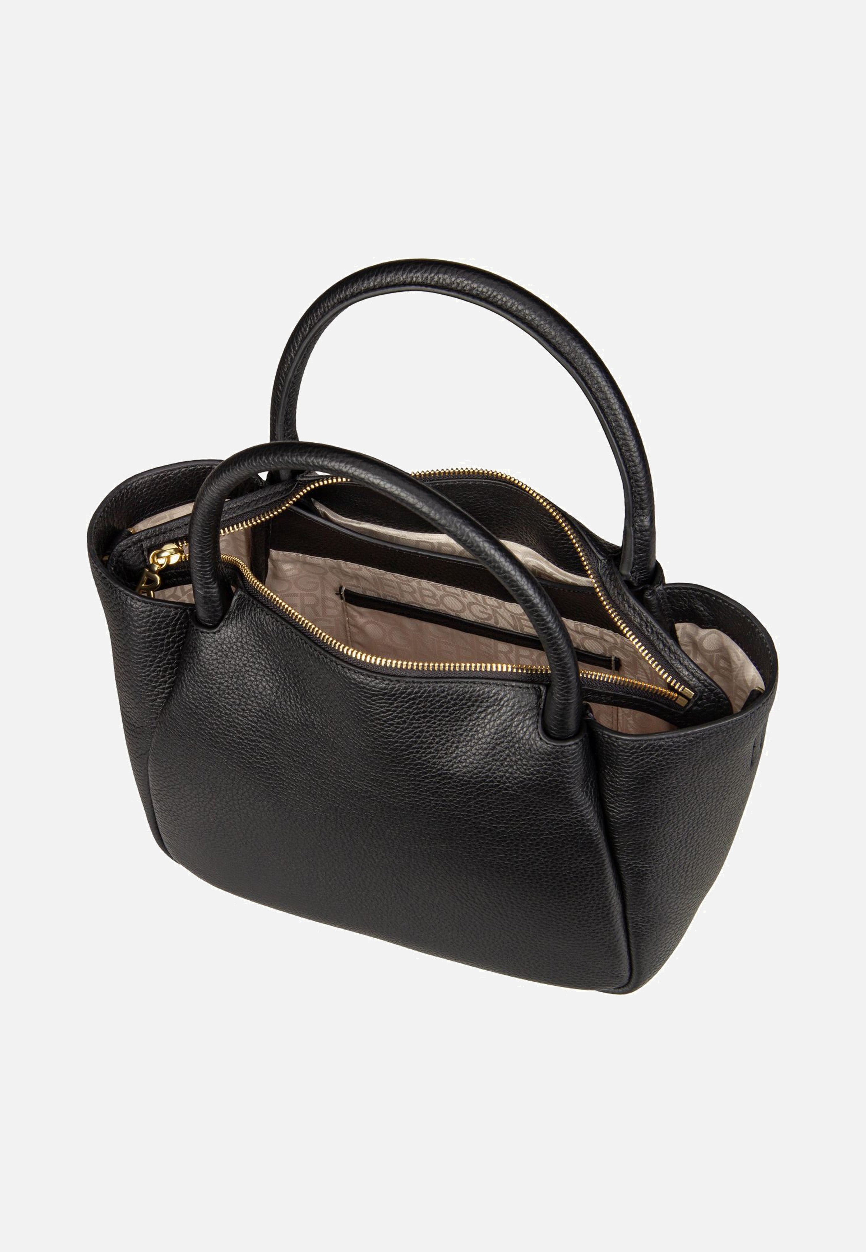 Bogner Wallis Raja MHZ Black Handle Bag