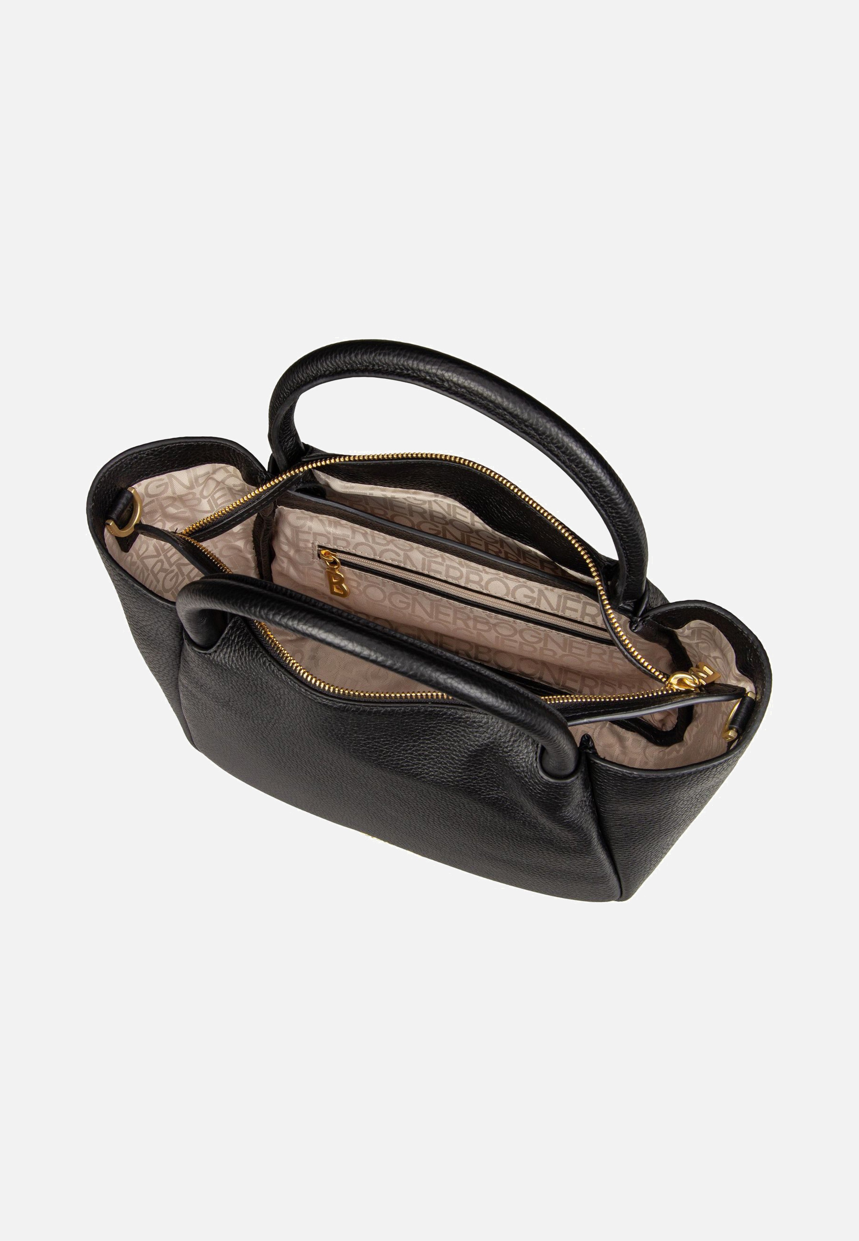 Bogner Wallis Raja MHZ Black Handle Bag