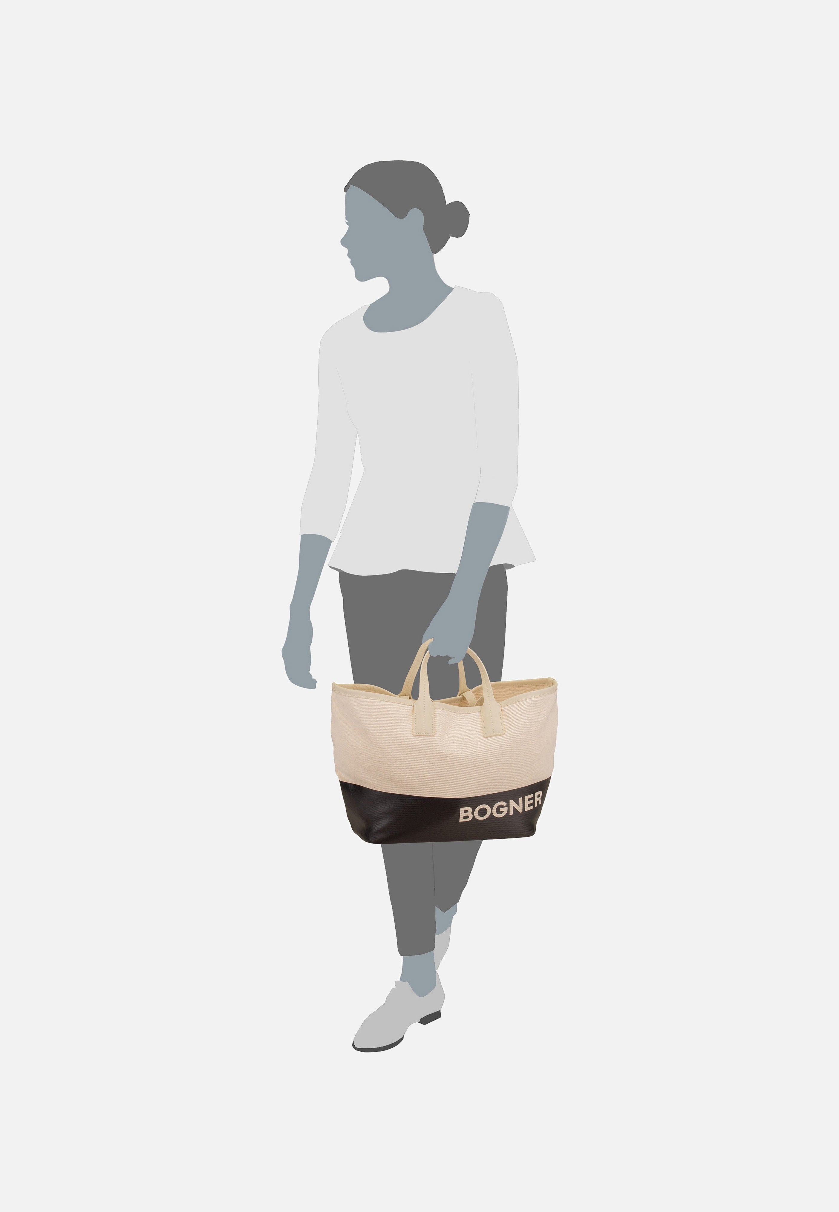 Bogner Wiesen Lotta XLHO1 Pure White Shopper