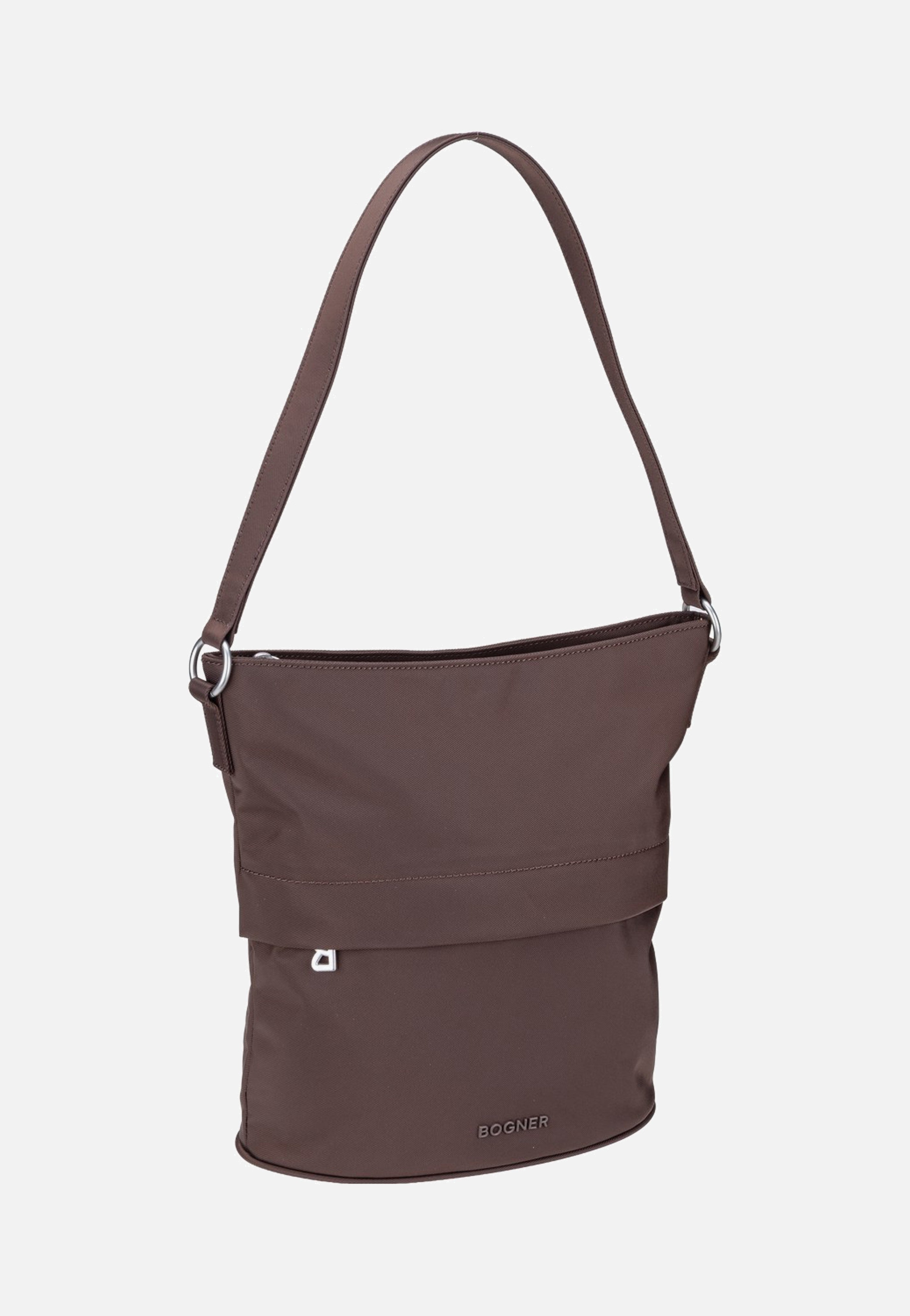 Bogner Maxon Heather SVZ Darkbrown Hobo Bag