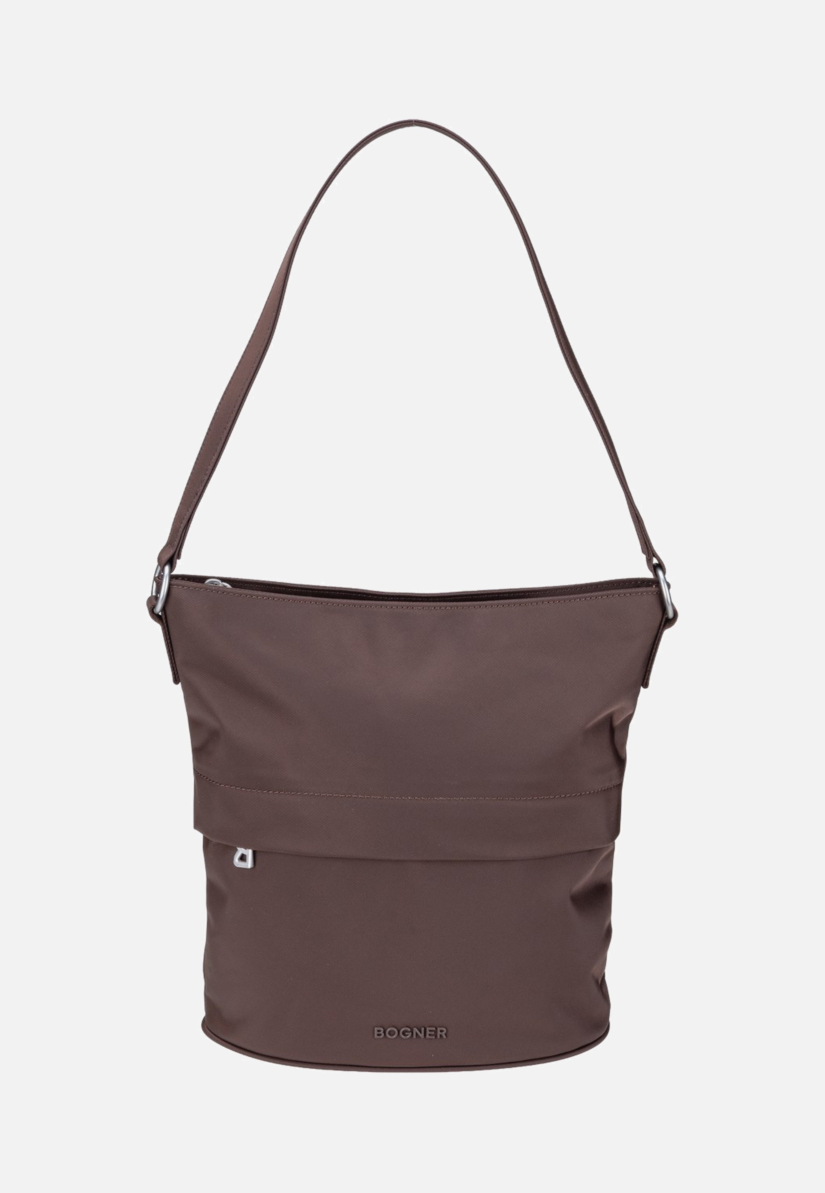 Bogner Maxon Heather SVZ Darkbrown Hobo Bag