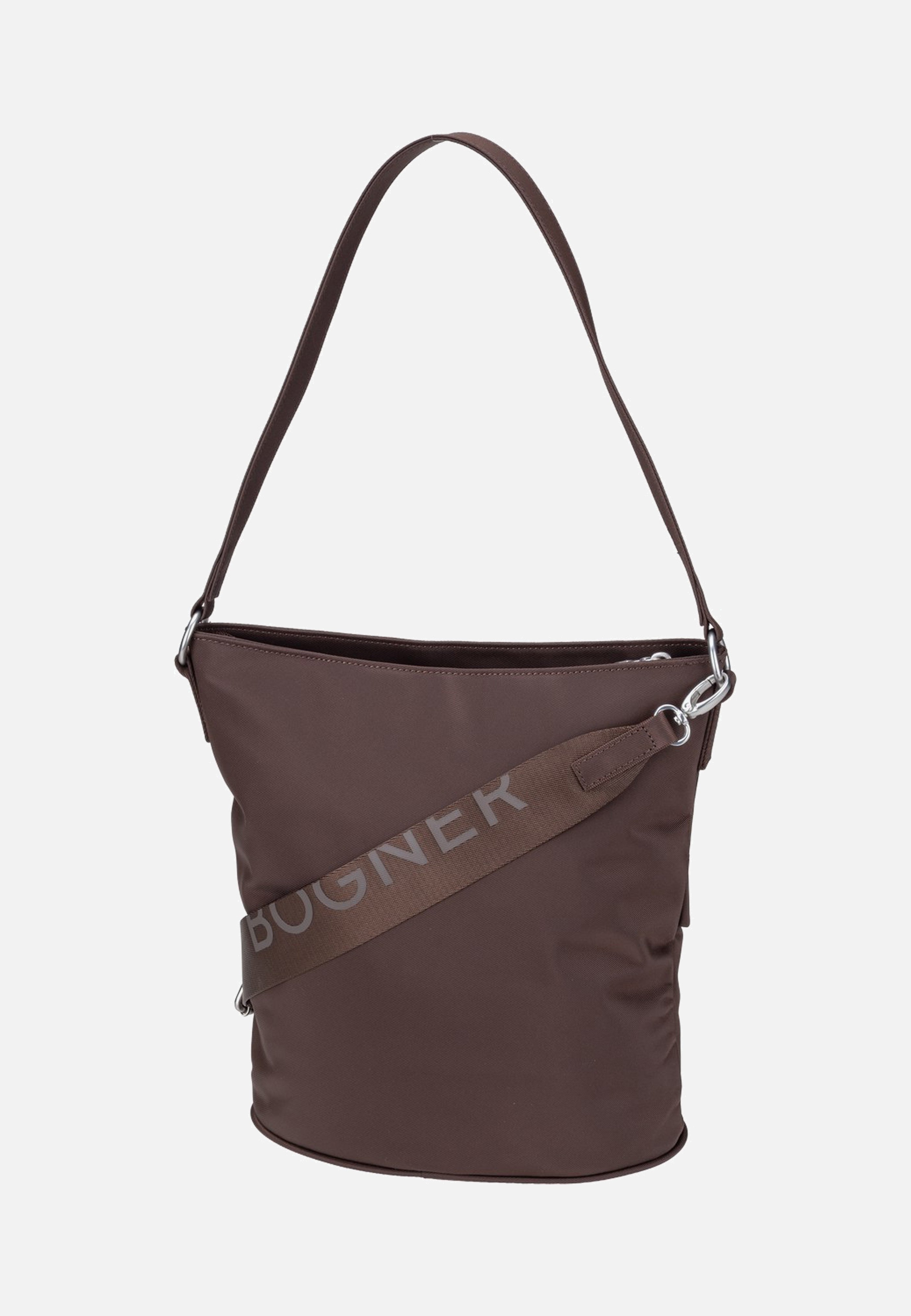Bogner Maxon Heather SVZ Darkbrown Hobo Bag