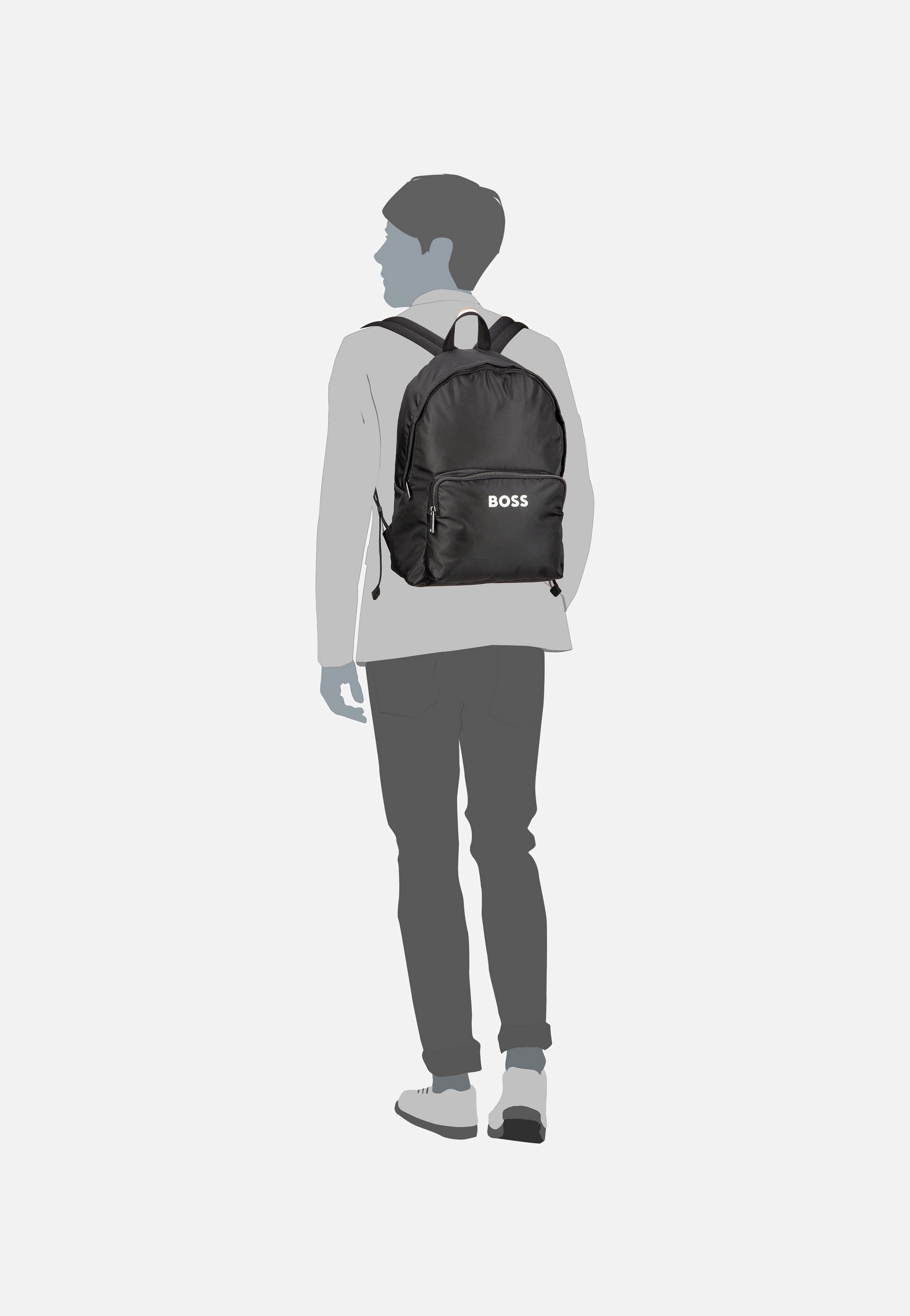 BOSS Catch 3.0 50511918 Black Rucksack