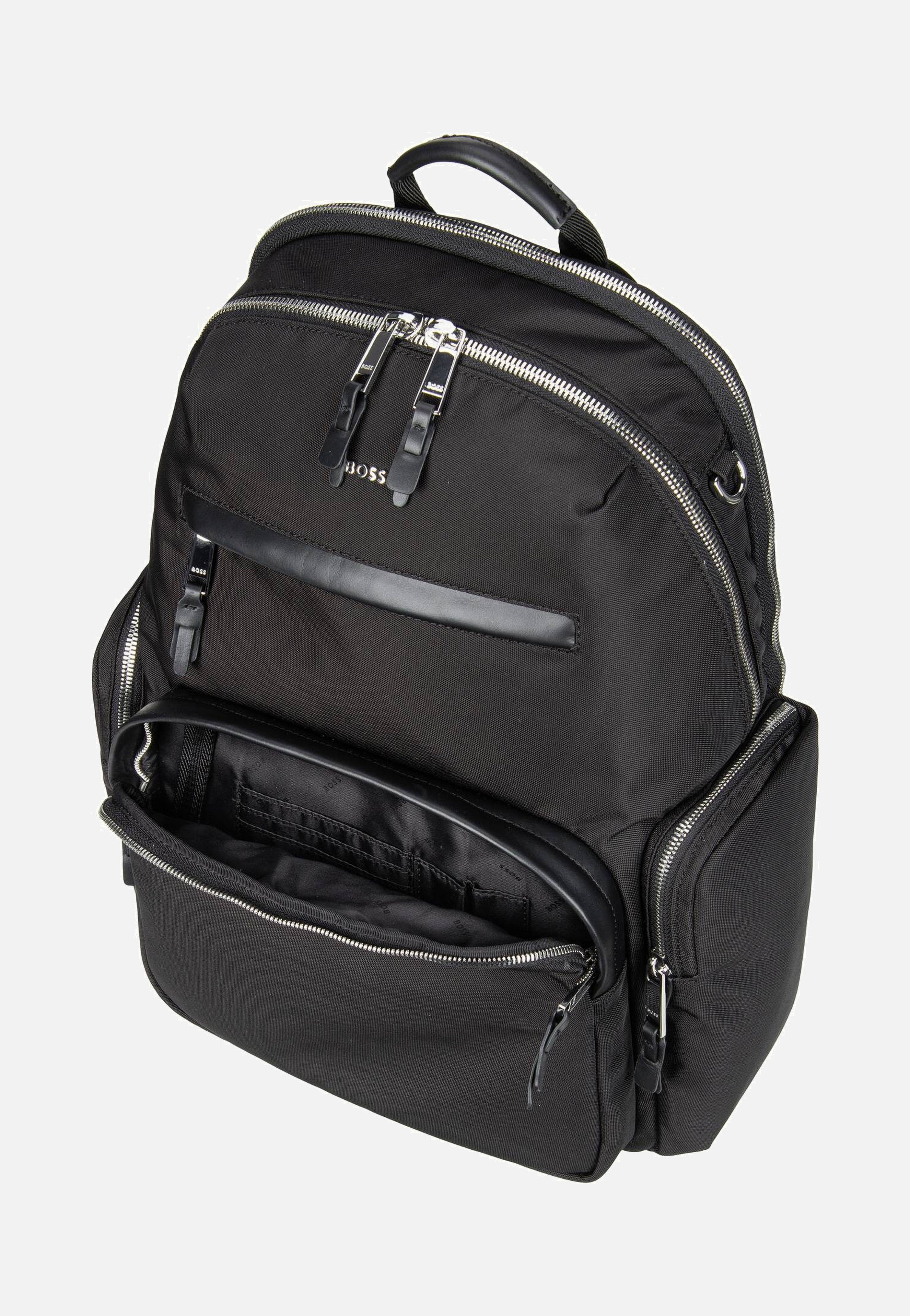 BOSS Highway Backpack 50536485 Black Rucksack