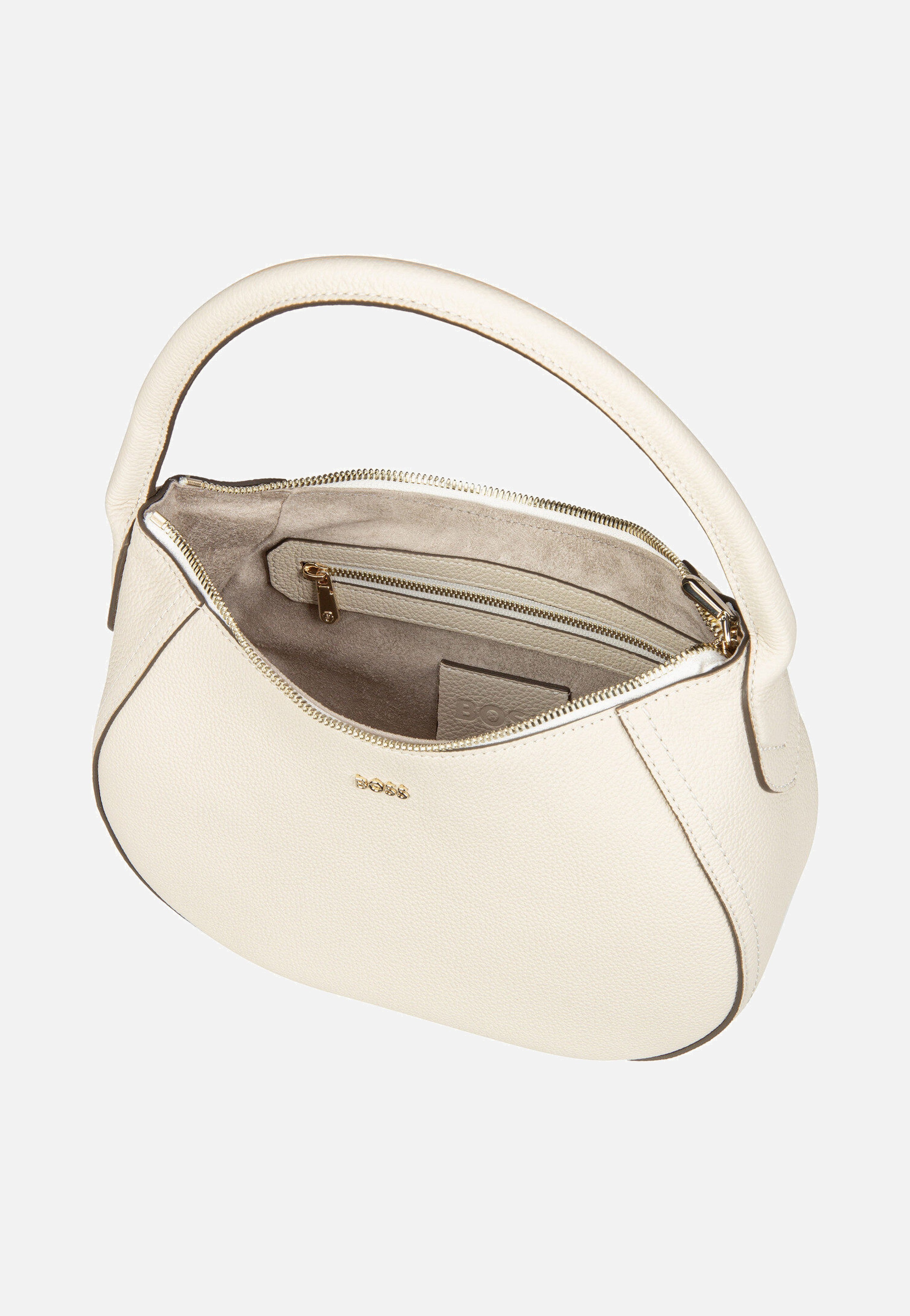 BOSS Lenah SM 50547946 Open White Schultertasche
