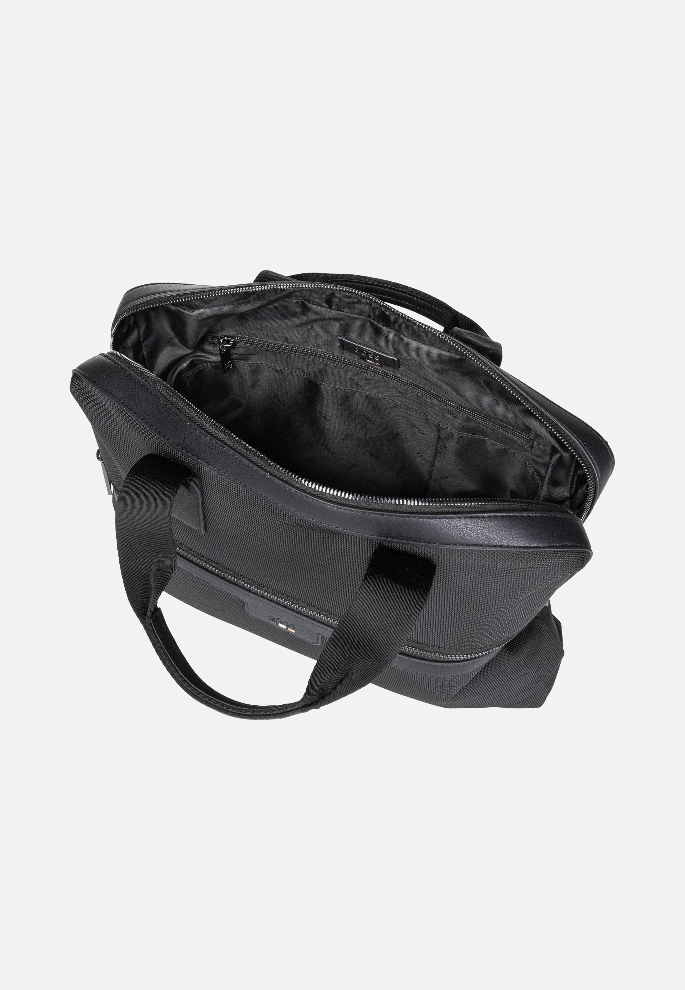 BOSS Ray N Document Case 50536181 Black Aktentasche