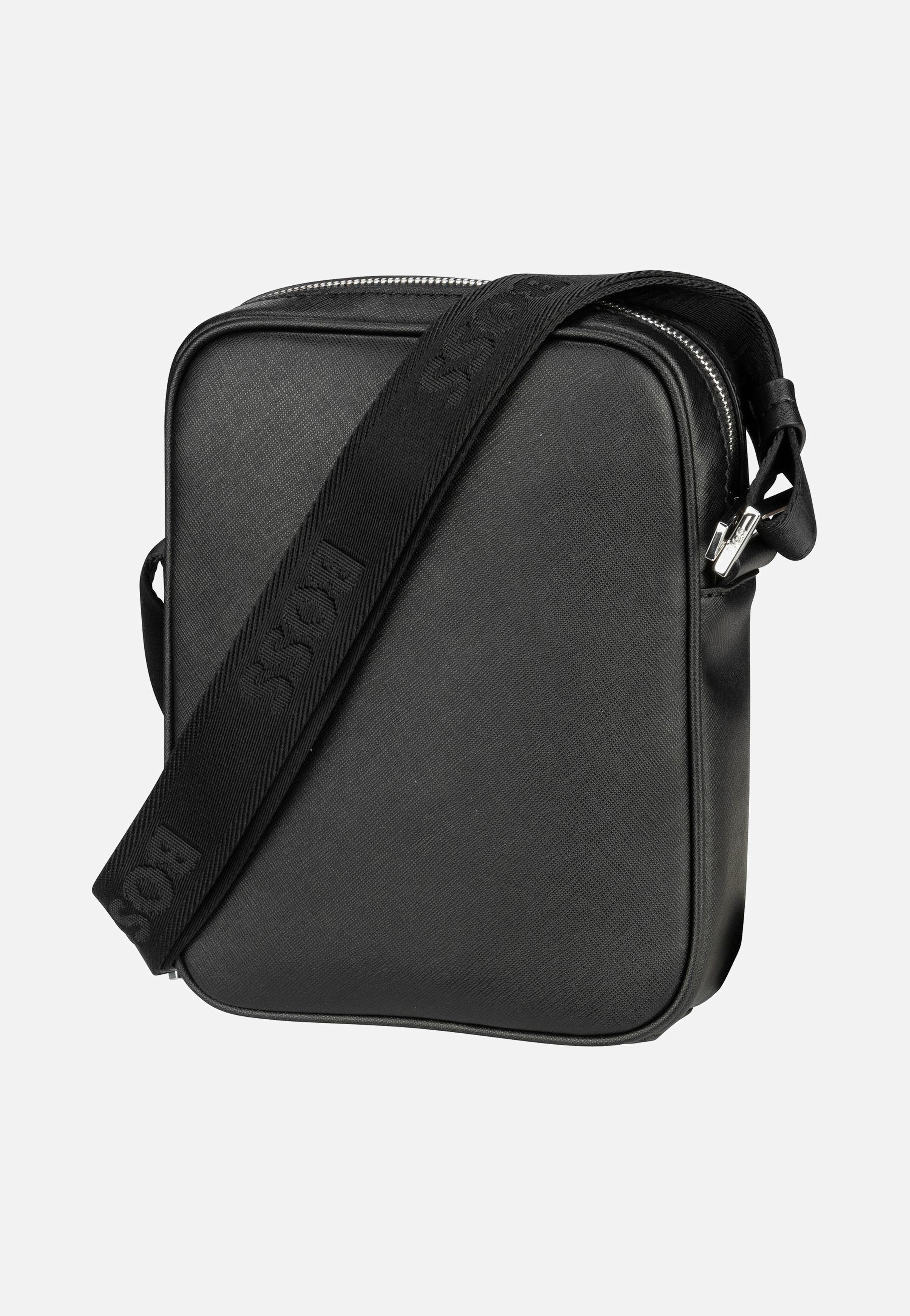 BOSS Zair North South Zip Black Umhängetasche
