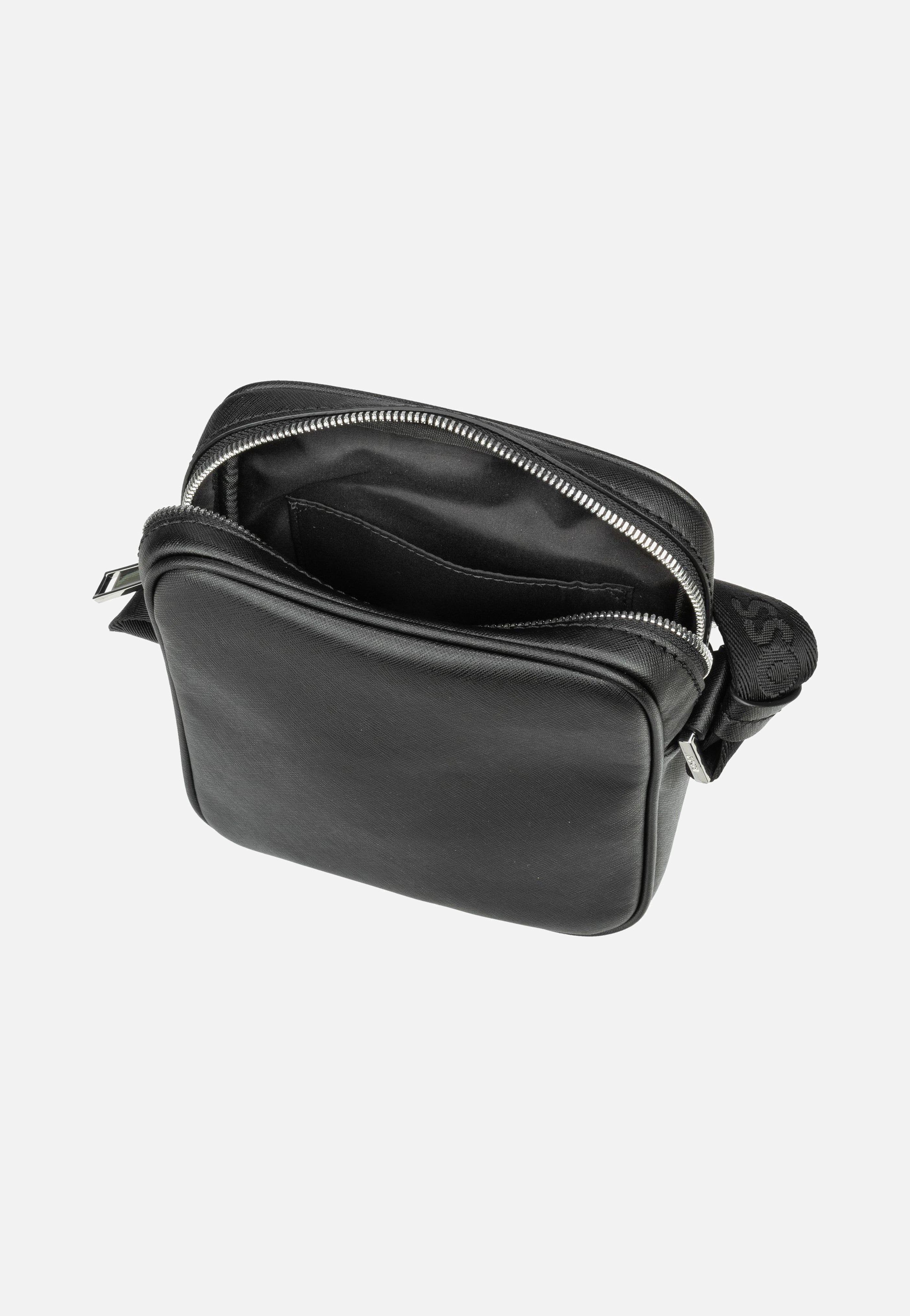 BOSS Zair North South Zip Black Umhängetasche
