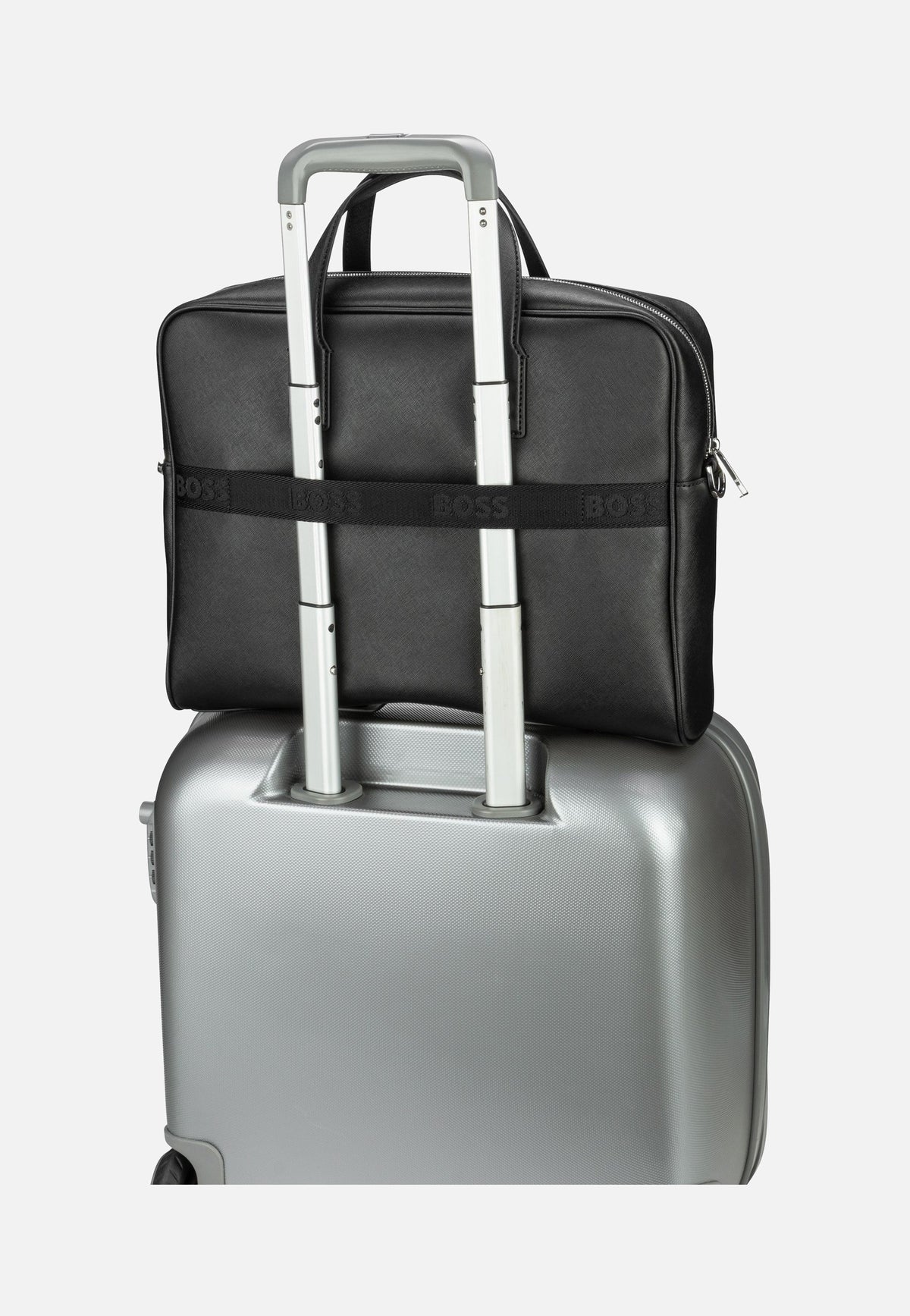 BOSS Zair Small Document Case Black Aktentasche