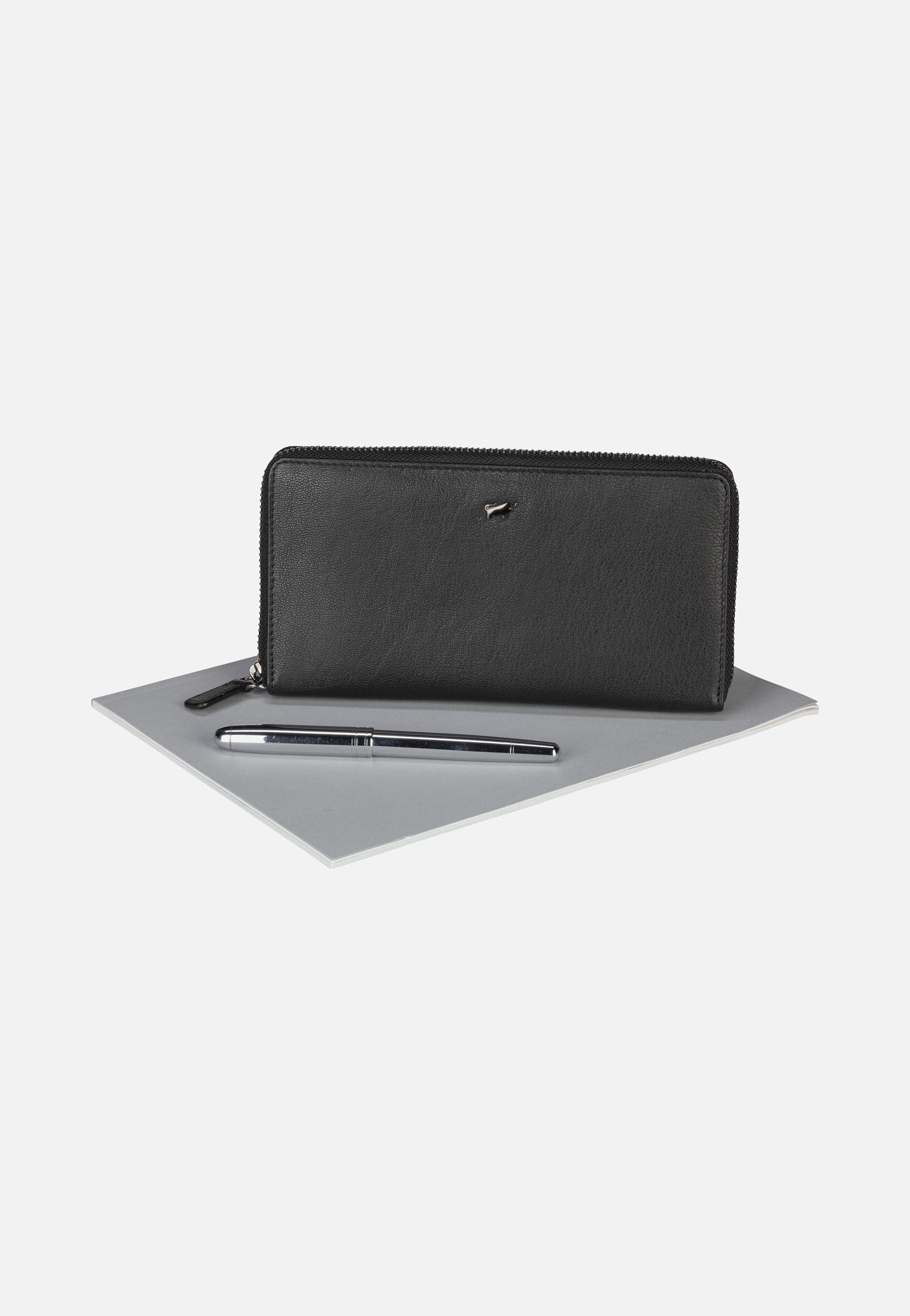 Braun Büffel Anna 48255 Schwarz Portemonnaie