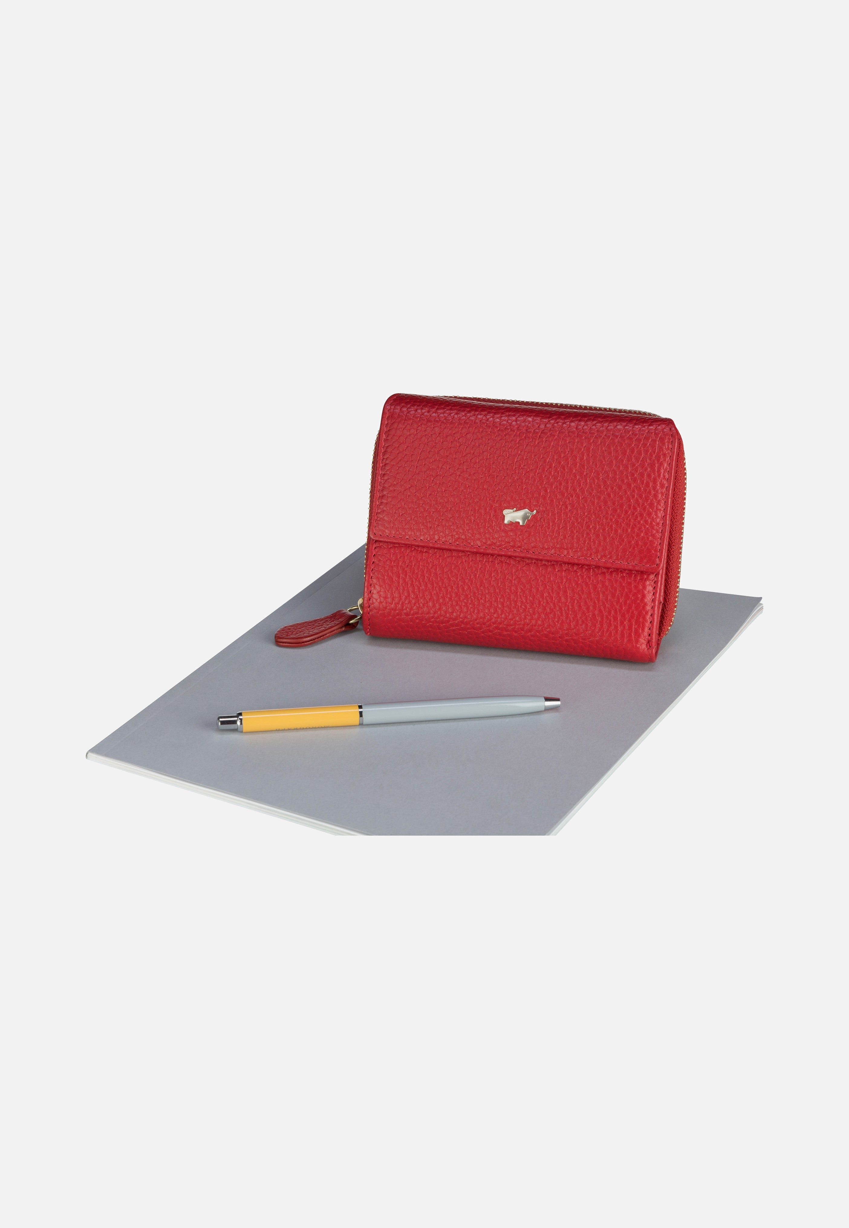 Braun Büffel Asti 50454 RV-Geldbörse Rot Portemonnaie