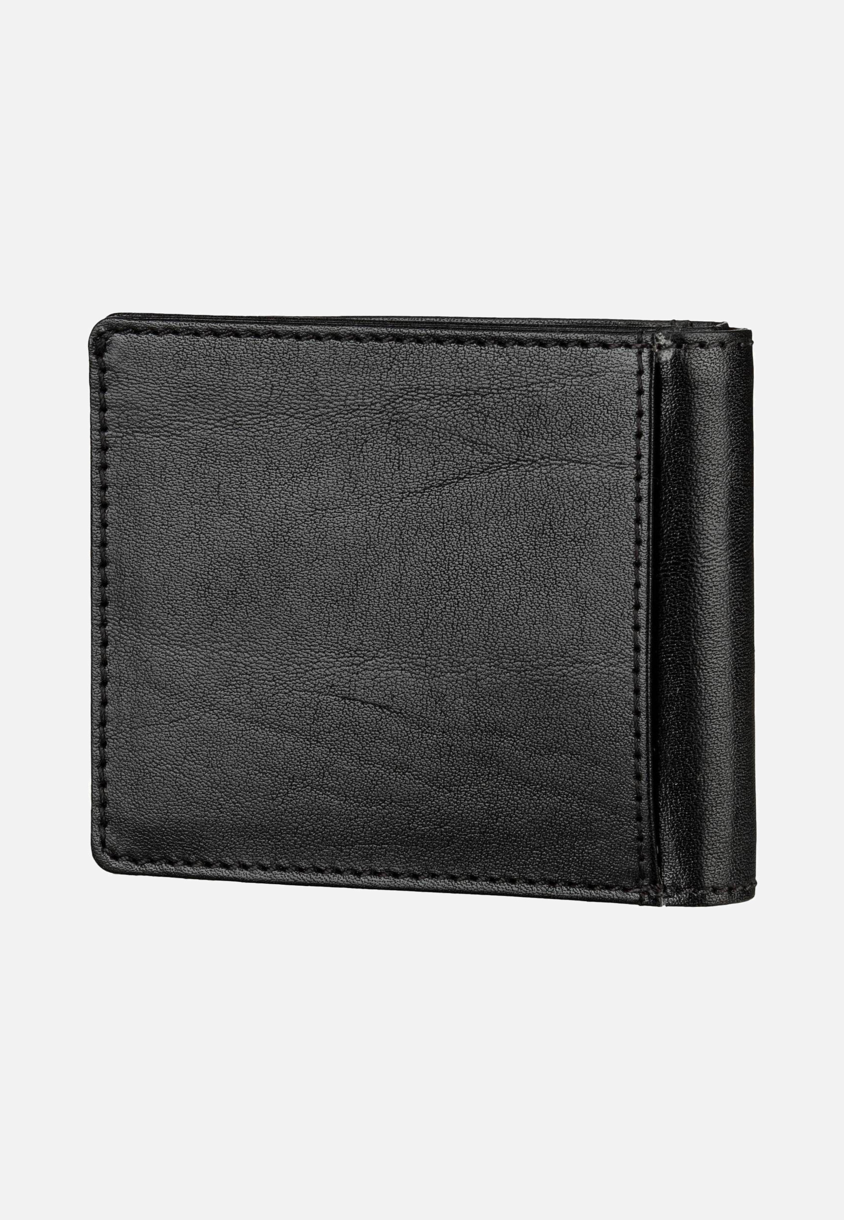 Braun Büffel Country Dollarclip 8Cs Schwarz Card Holder
