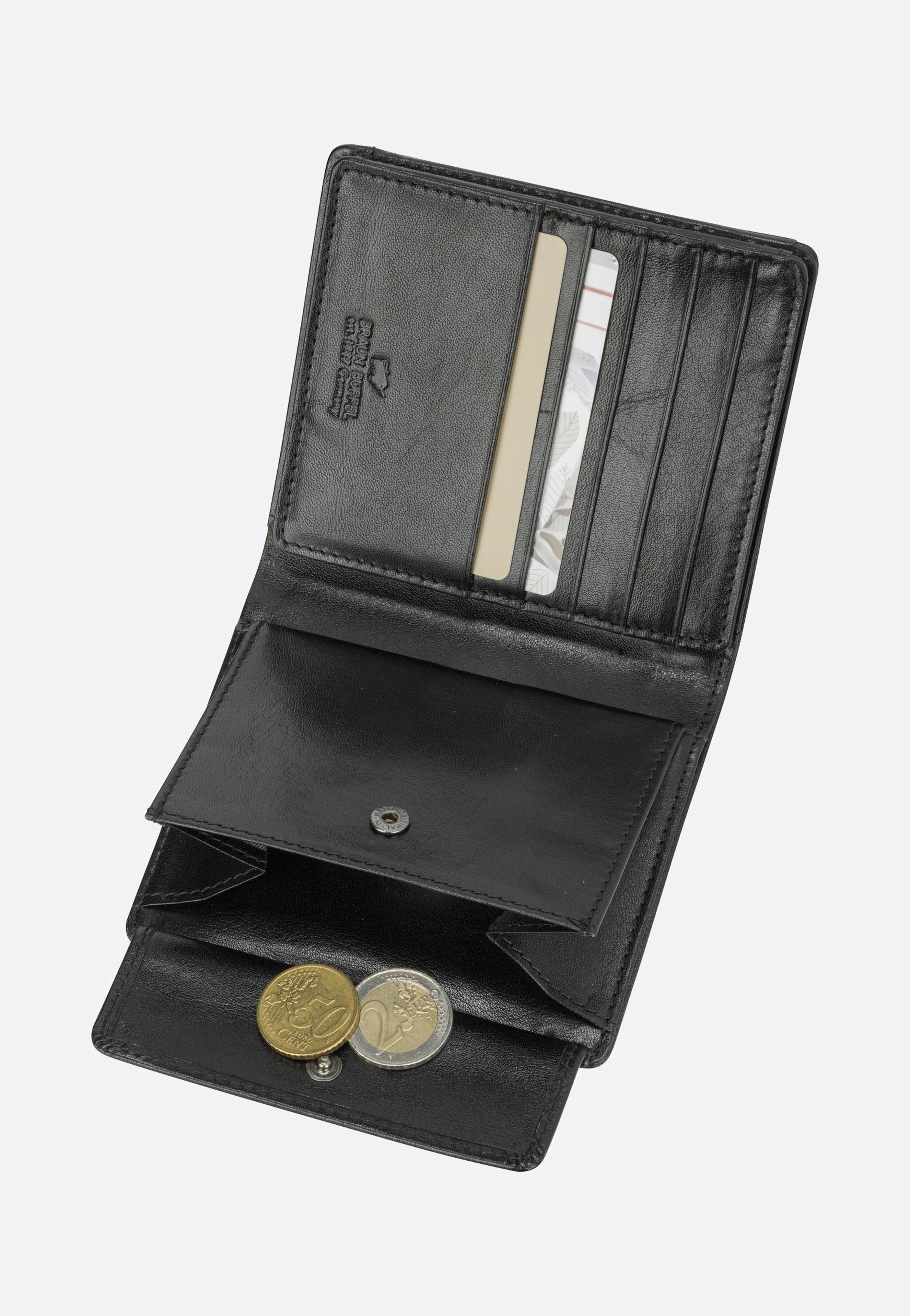 Braun Büffel Country RFID 35043 Schwarz Portemonnaie