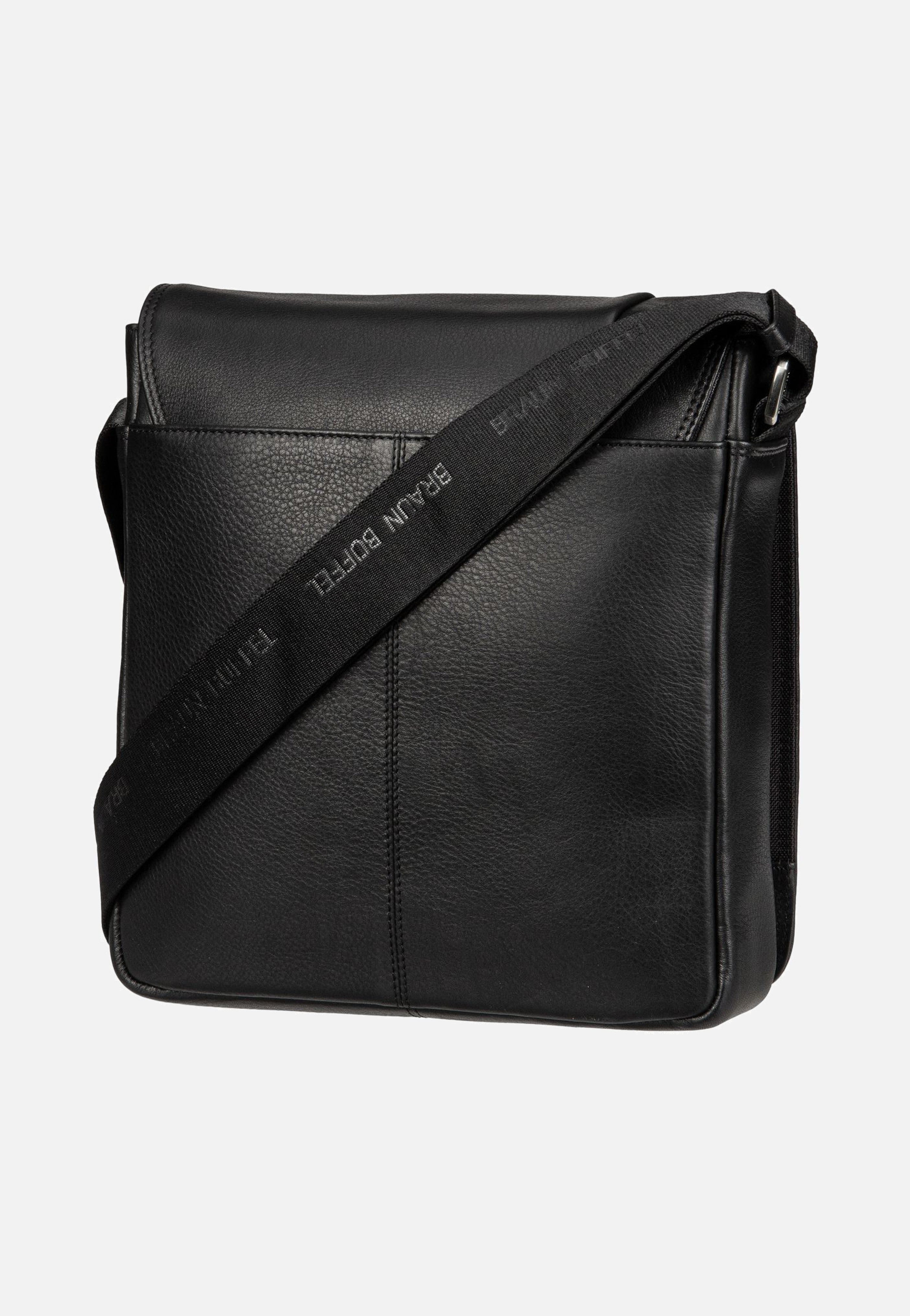 Braun Büffel GOLF 3.0 XBody M Flap 90665 Schwarz Umhängetasche