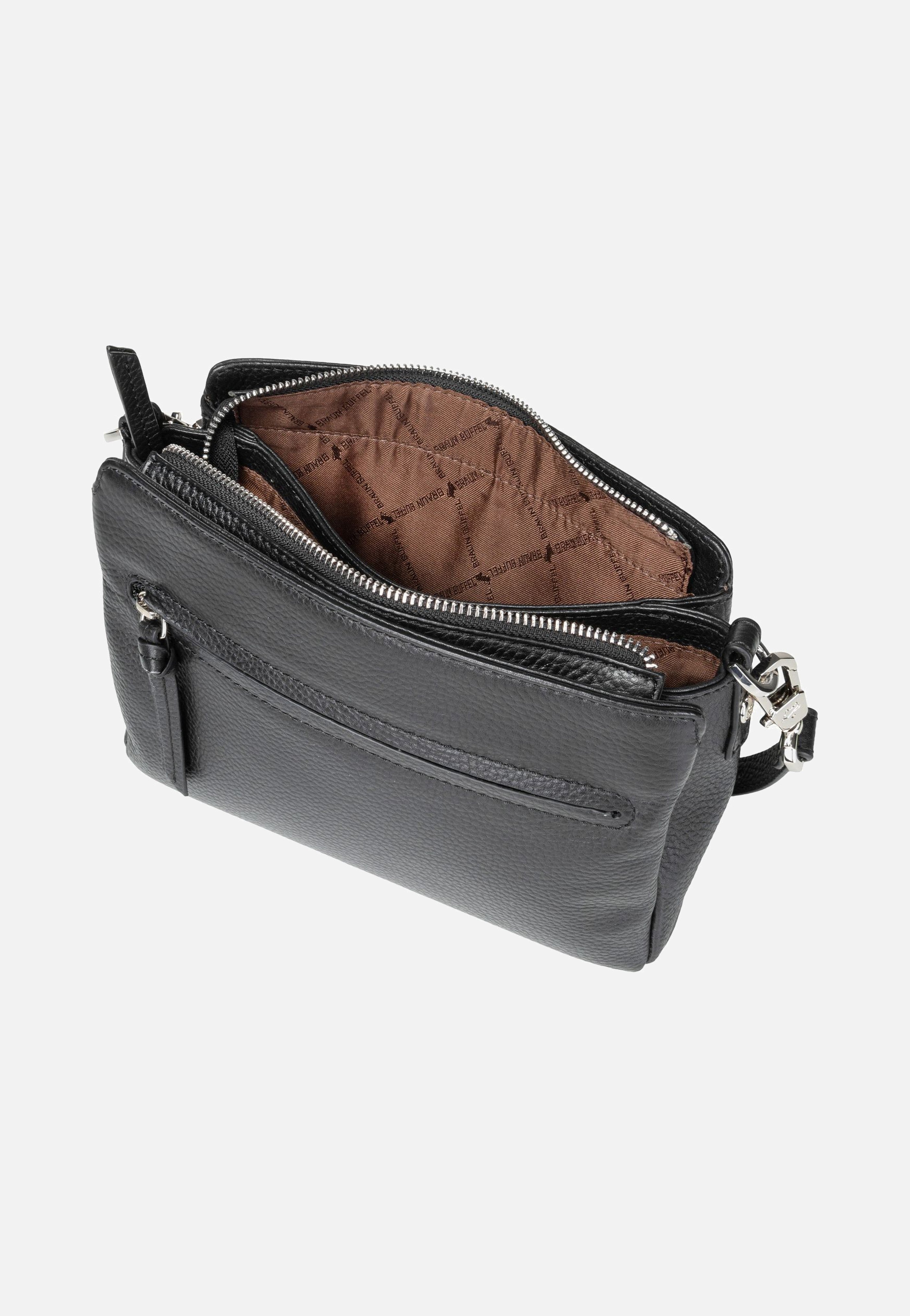 Braun Büffel Hanna RV Zip Schwarz Umhängetasche