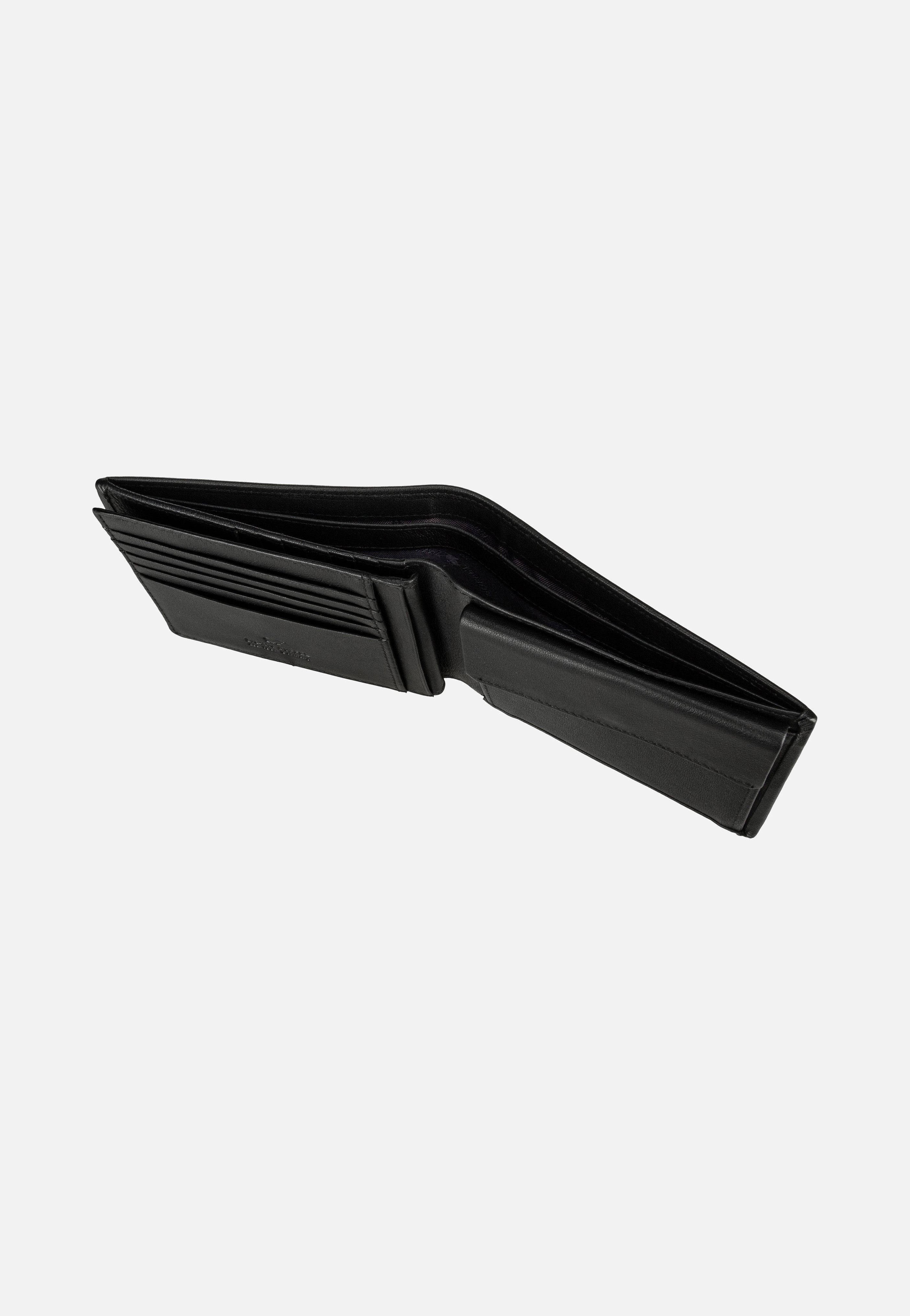 Braun Büffel Hannes Coin Wallet 12Cs Schwarz Portemonnaie
