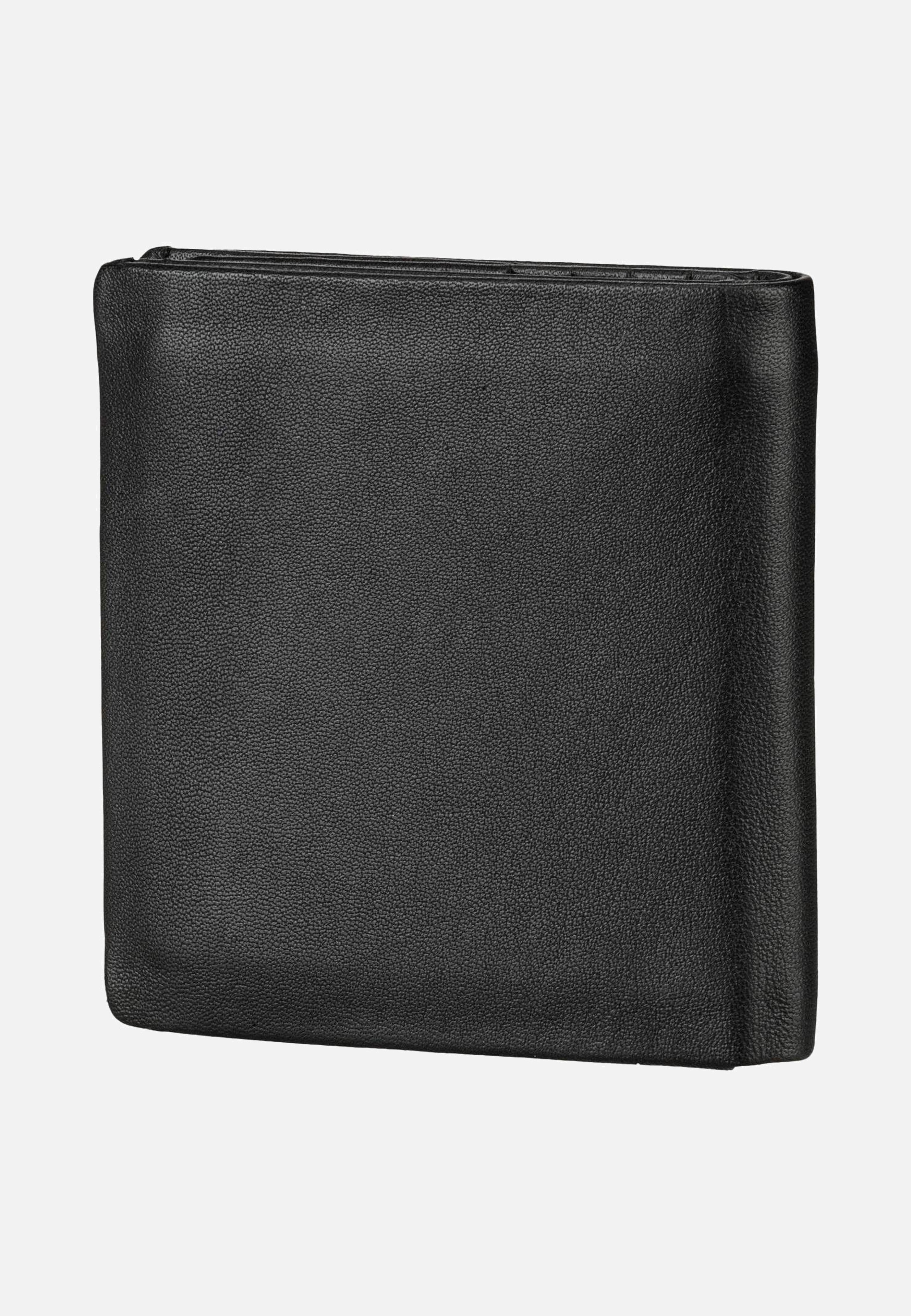 Braun Büffel Hannes Coin Wallet Carré 8Cs Schwarz Portemonnaie