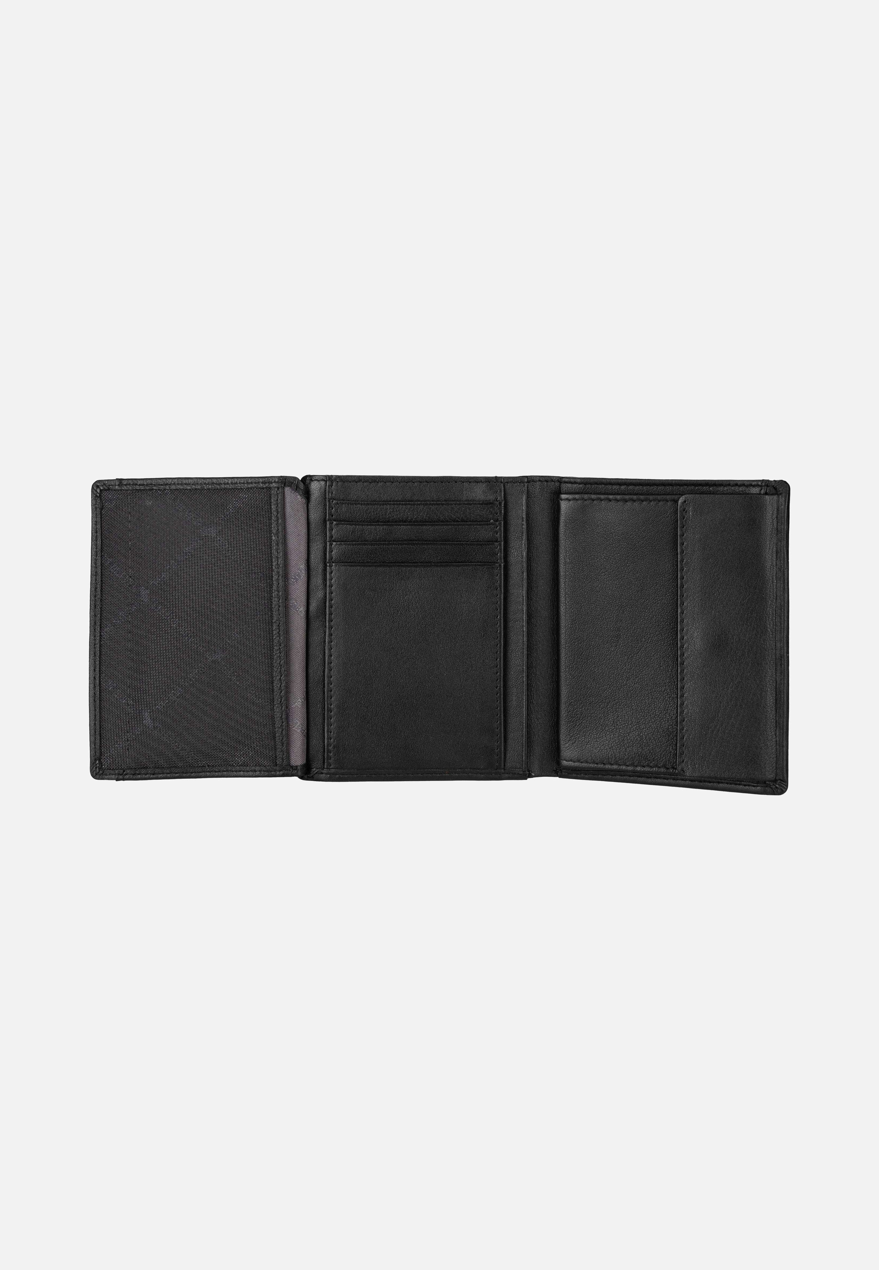 Braun Büffel Hannes H North Coin Wallet 8Cs Schwarz Portemonnaie