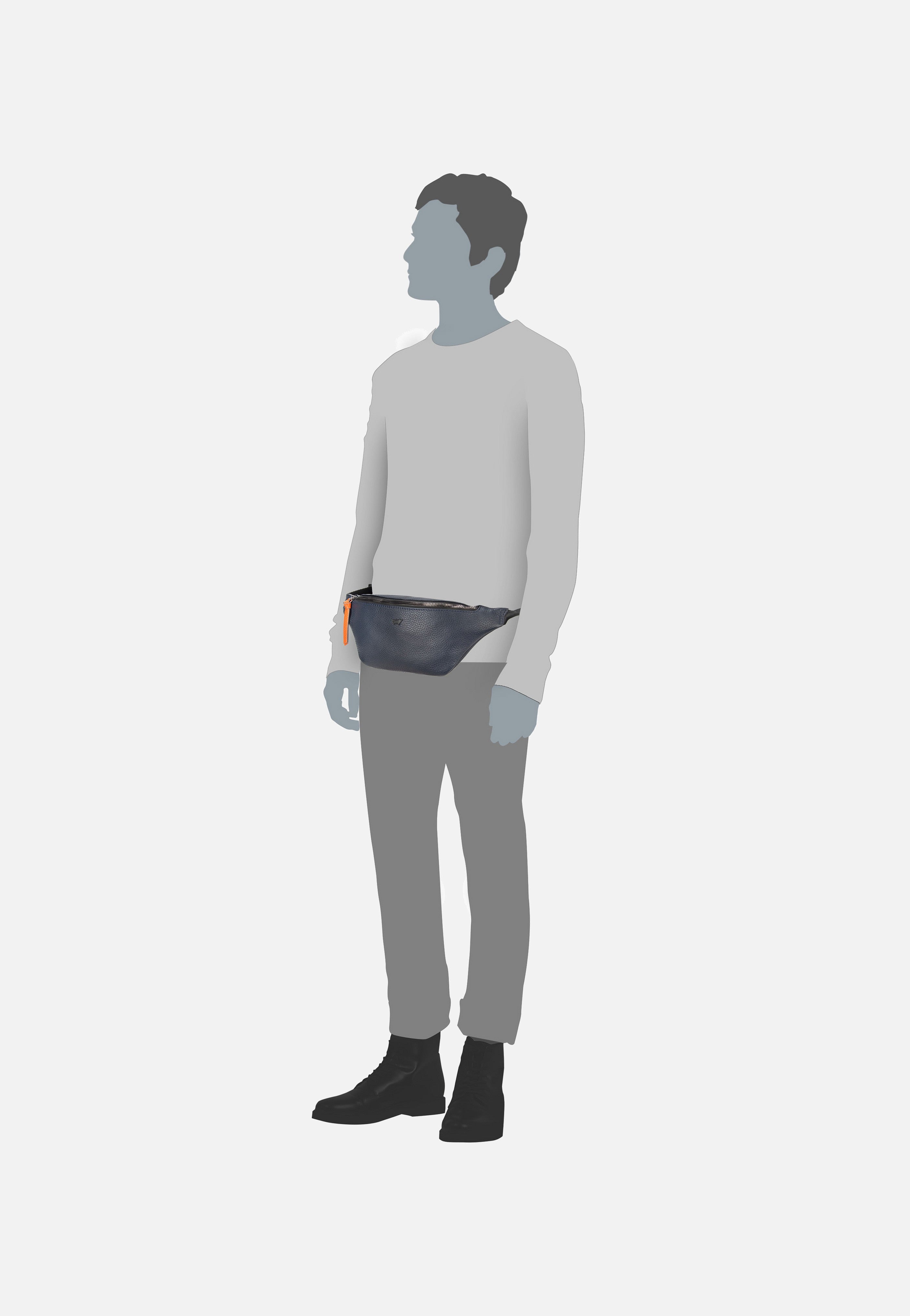 Braun Büffel Novara 26344 Navy Bauchtasche
