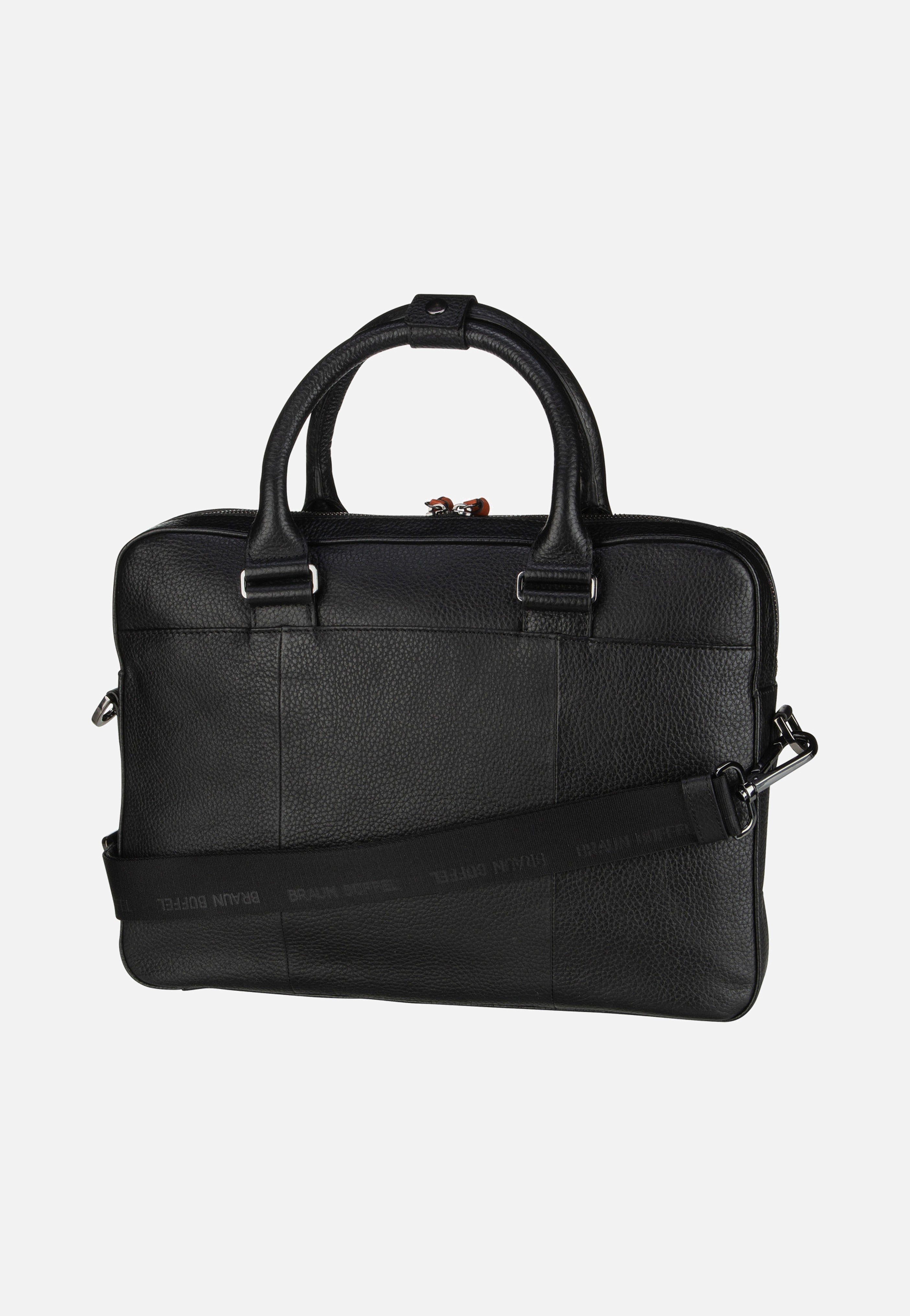 Braun Büffel Novara 26365 Schwarz Aktentasche
